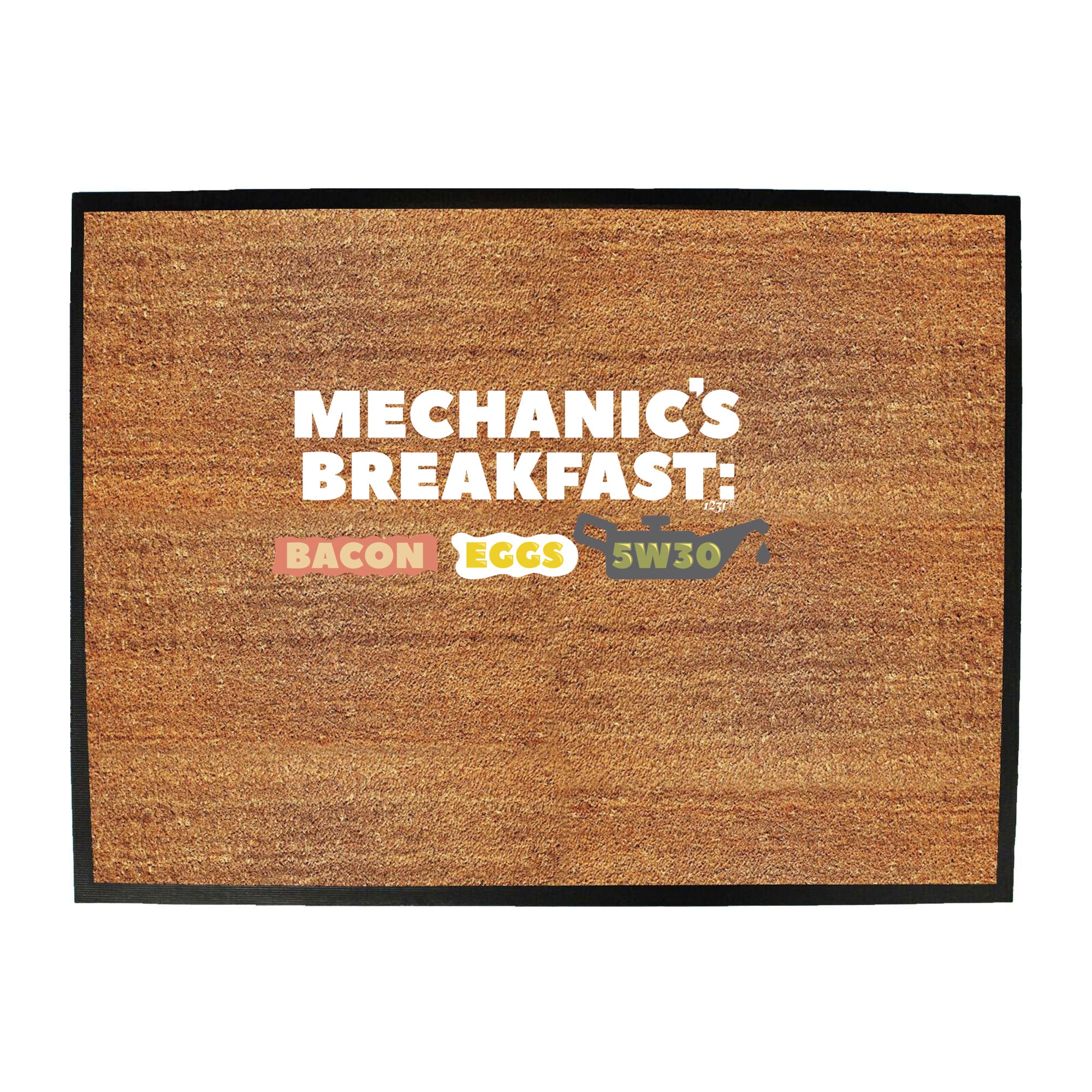 Mechanics Breakfast - Funny Novelty Doormat