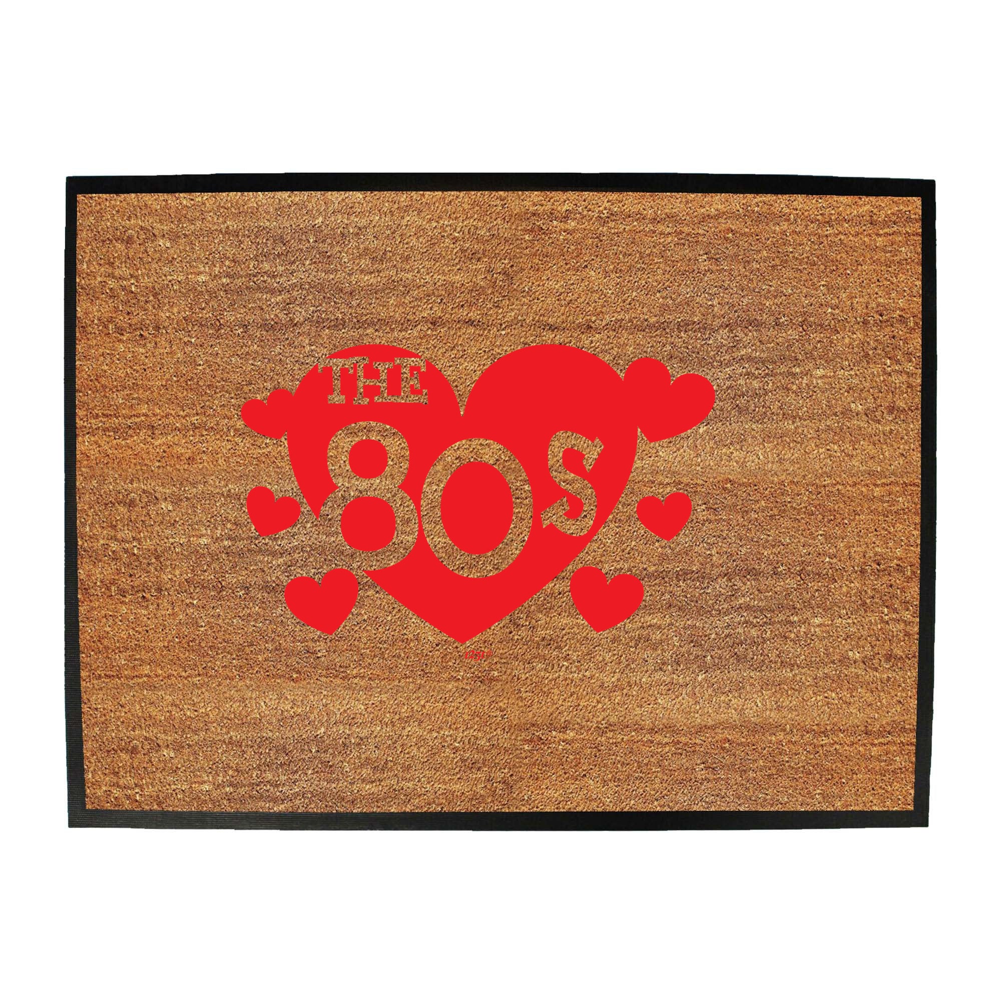 The 80S Red Heart - Funny Novelty Doormat