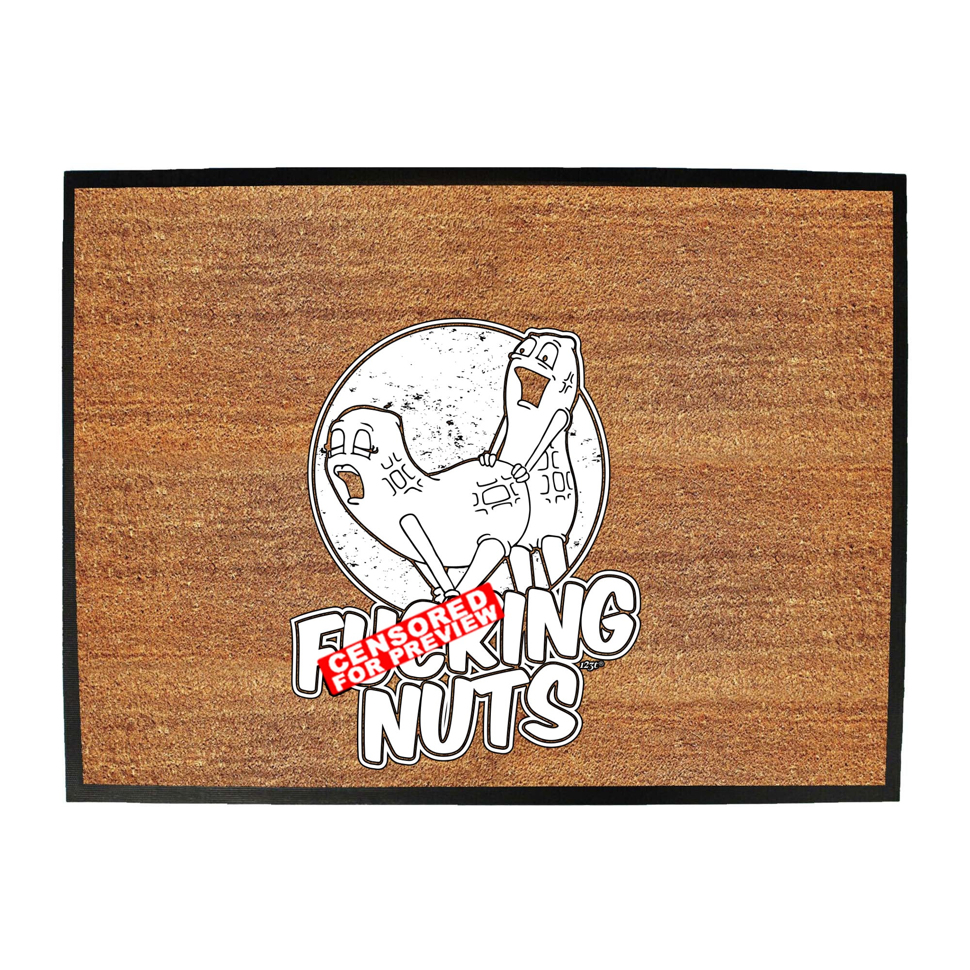 F King Nuts - Funny Novelty Doormat