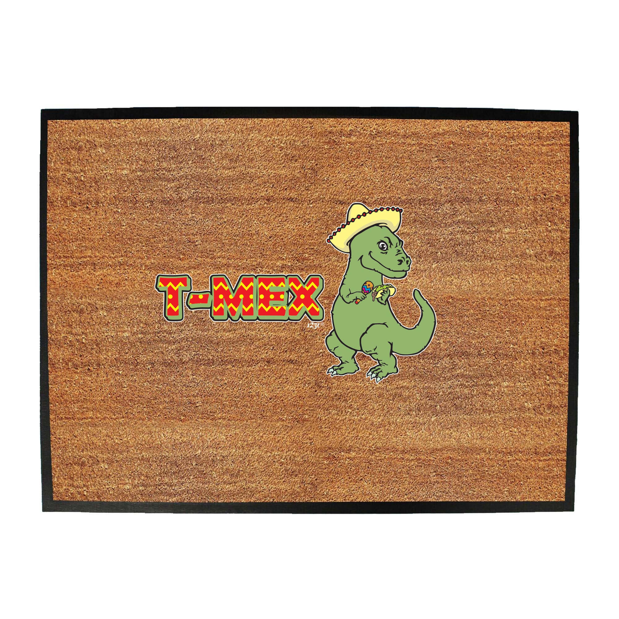 Tmex T Rex Dinosaur - Funny Novelty Doormat
