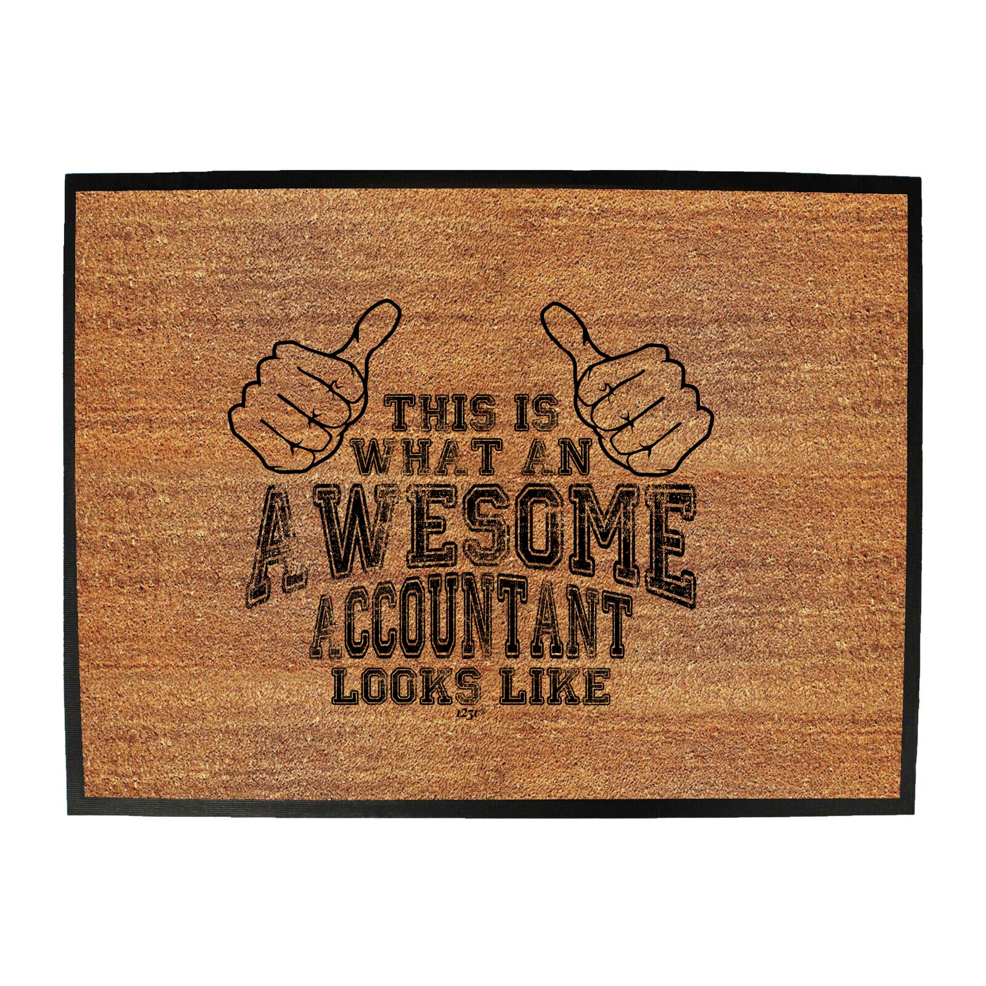 This Is What Awesome Accountant - Funny Novelty Doormat