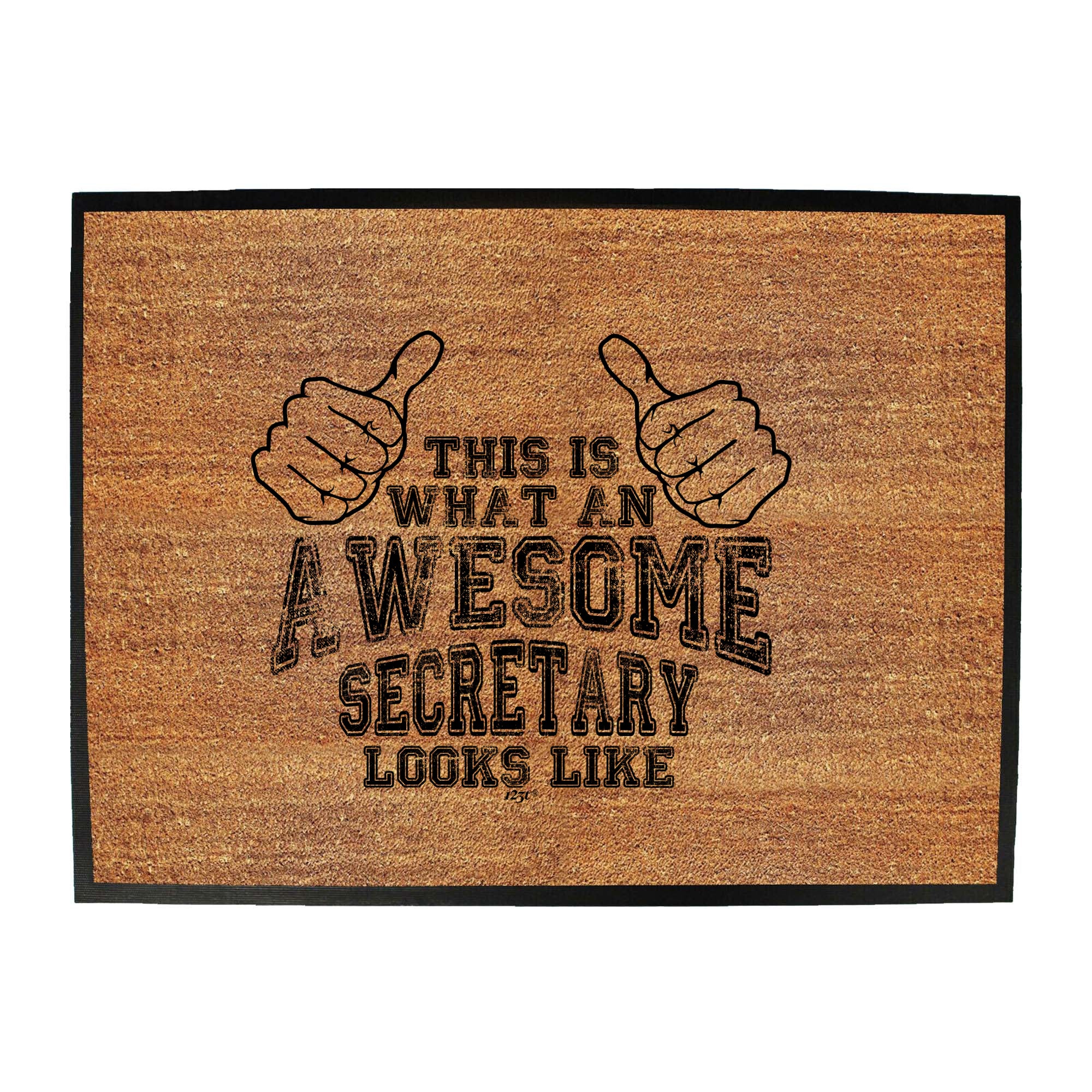 This Is What Awesome Secretary - Funny Novelty Doormat