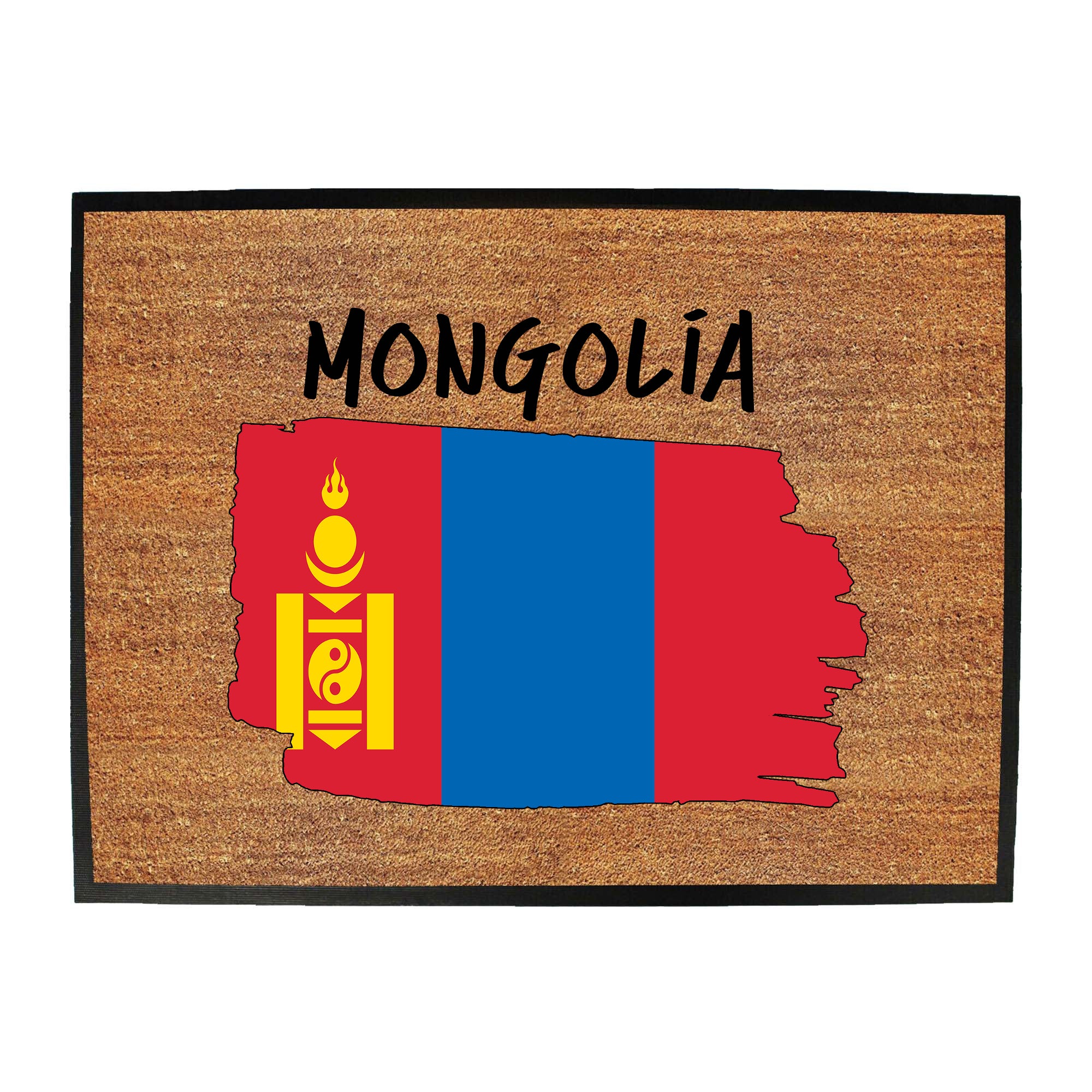 Mongolia - Funny Novelty Doormat