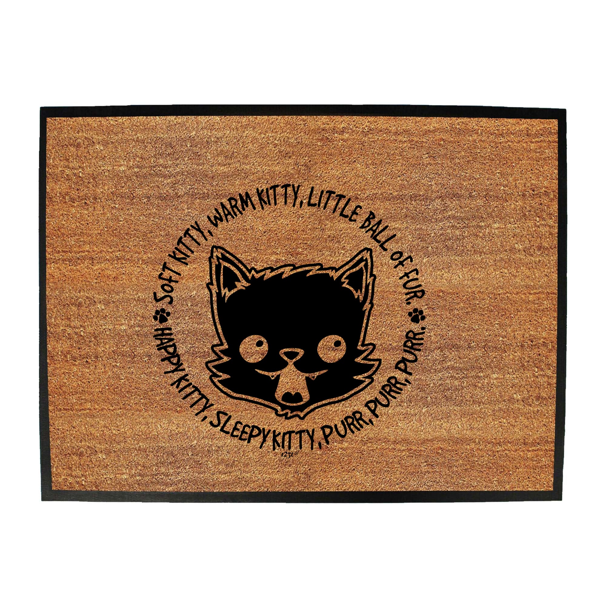 Soft Kitty Warm Kitty - Funny Novelty Doormat