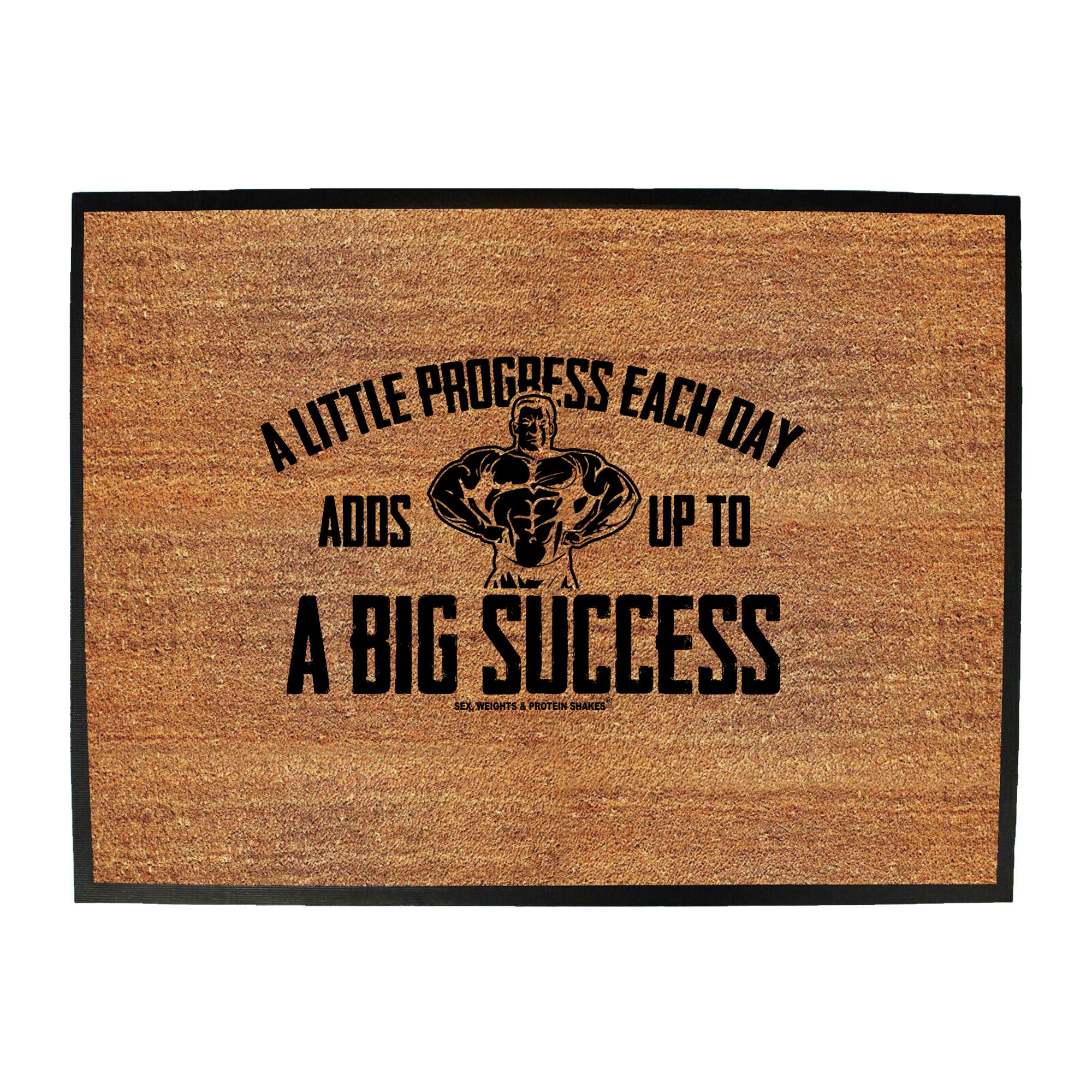 Swps A Little Progress Each Day - Funny Novelty Doormat