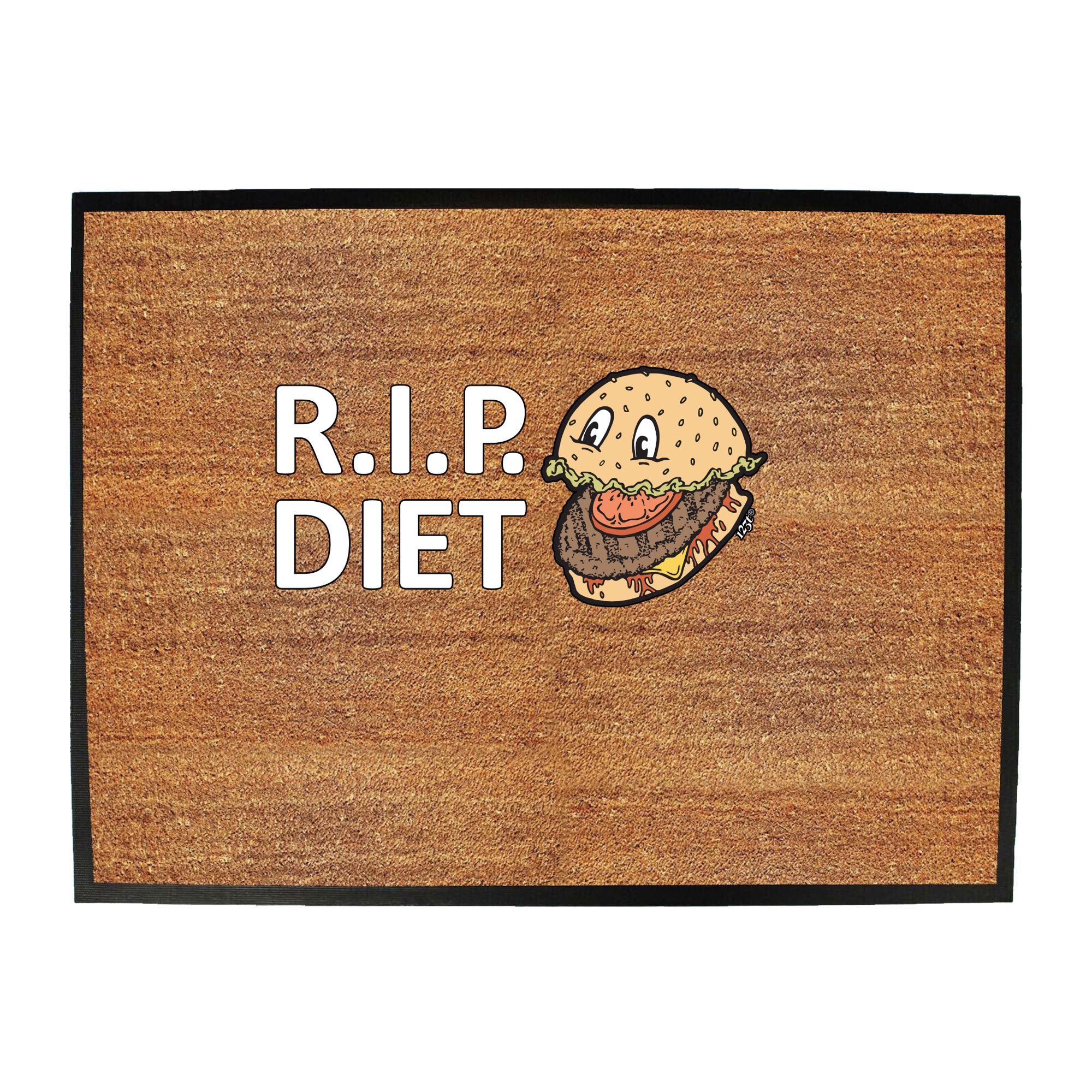 Rip Diet - Funny Novelty Doormat