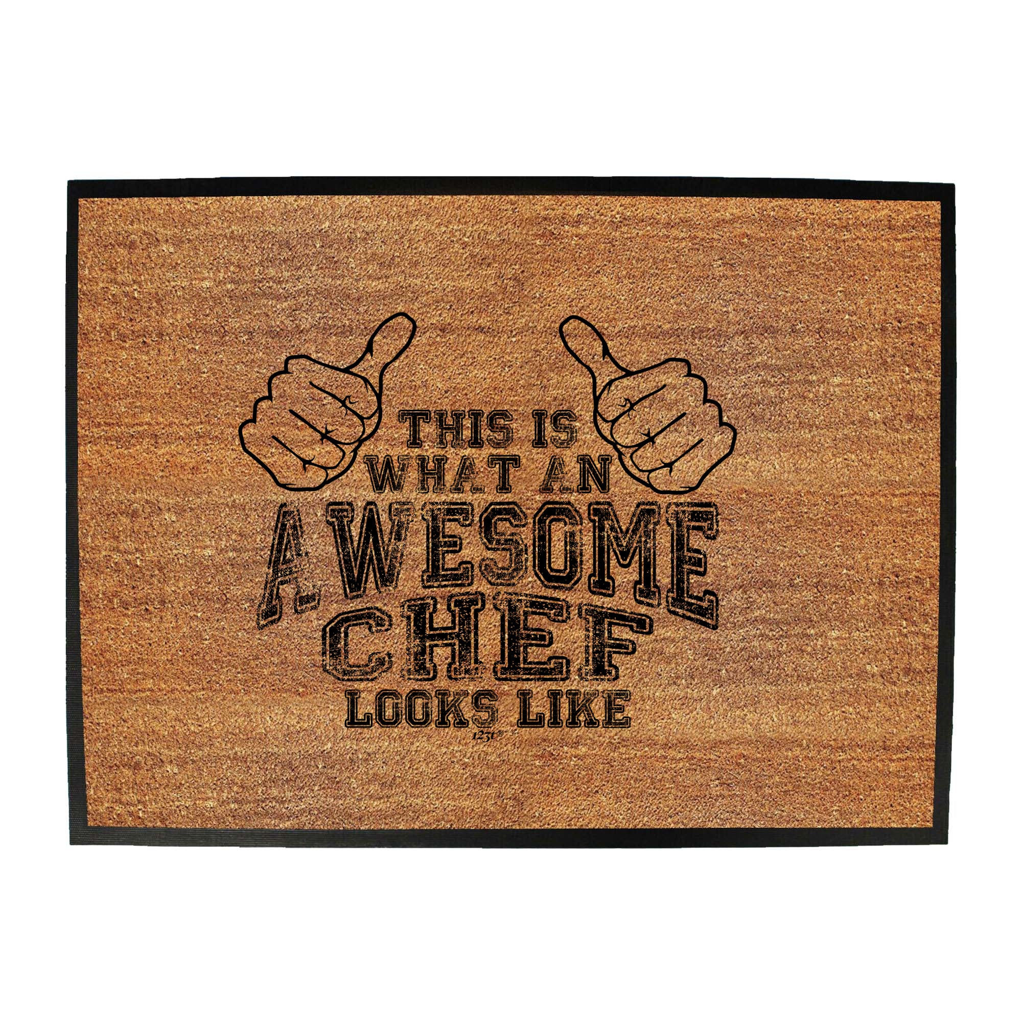 This Is What Awesome Chef - Funny Novelty Doormat