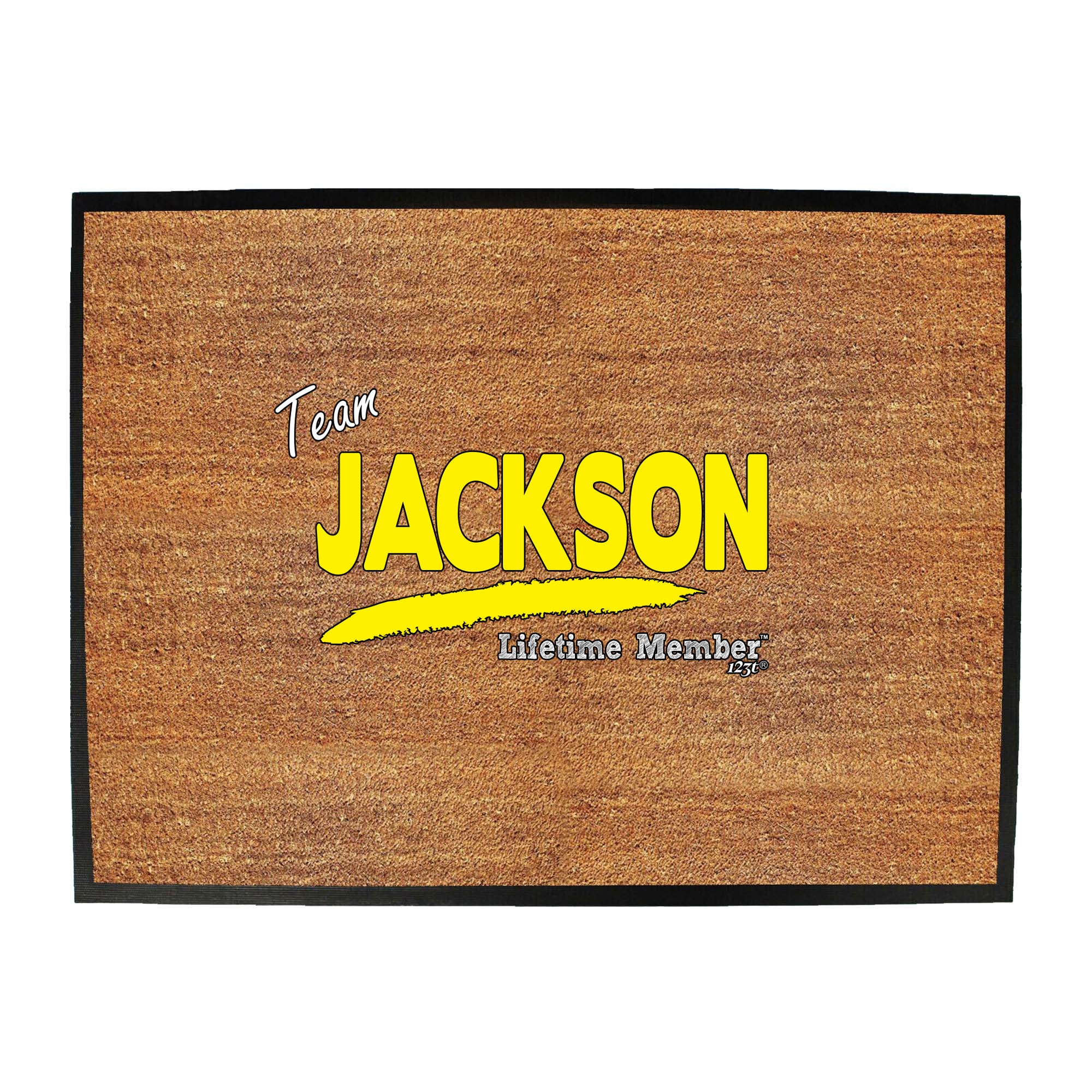 Jackson V1 Lifetime Member - Funny Novelty Doormat