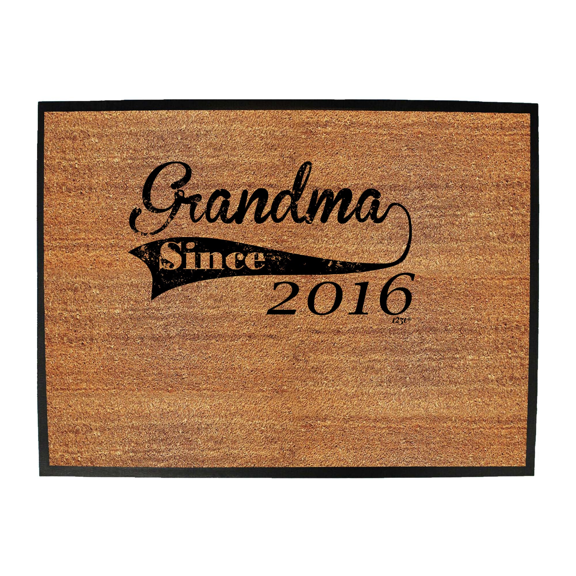 Grandma Since 2016 - Funny Novelty Doormat