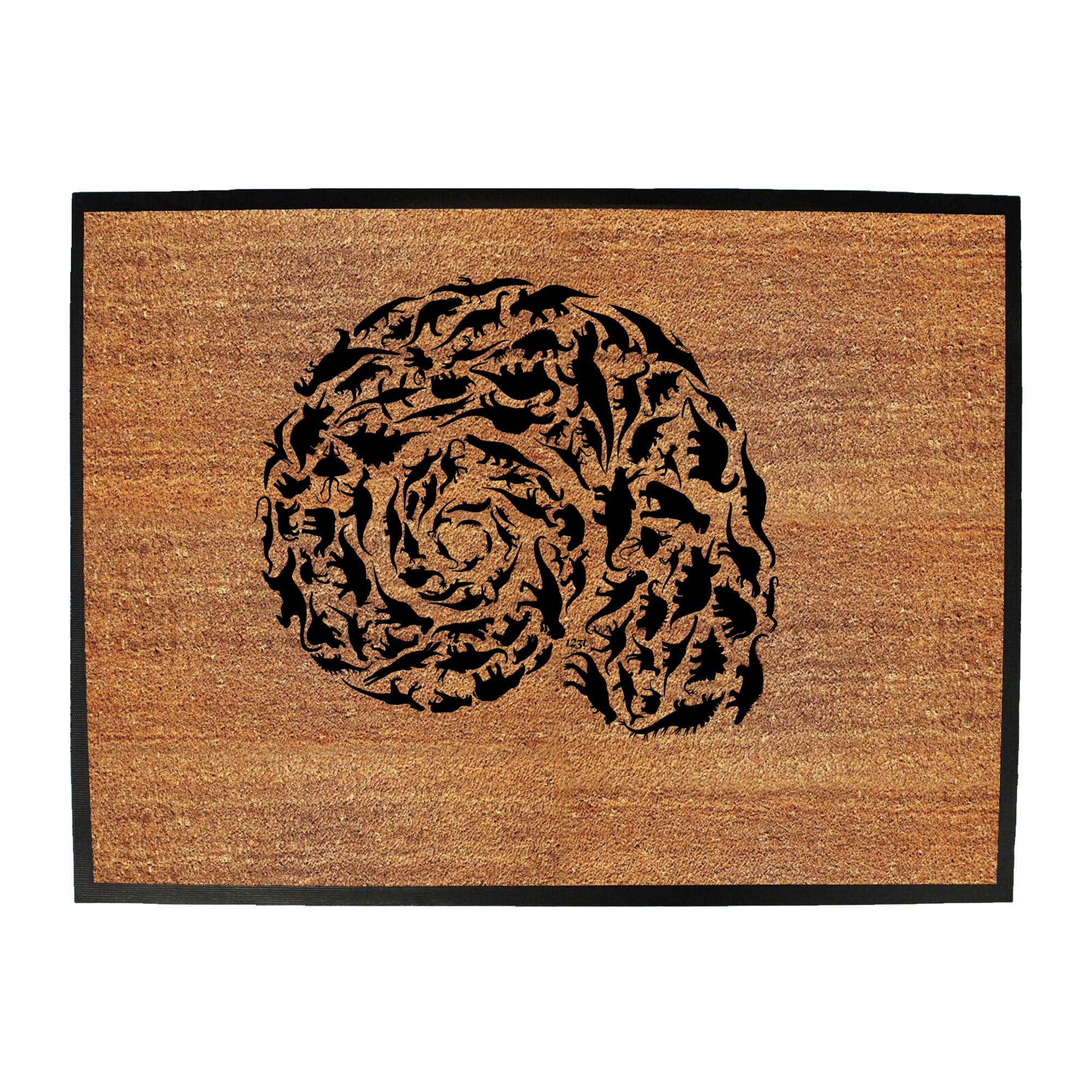 Dinosaur Fossil - Funny Novelty Doormat