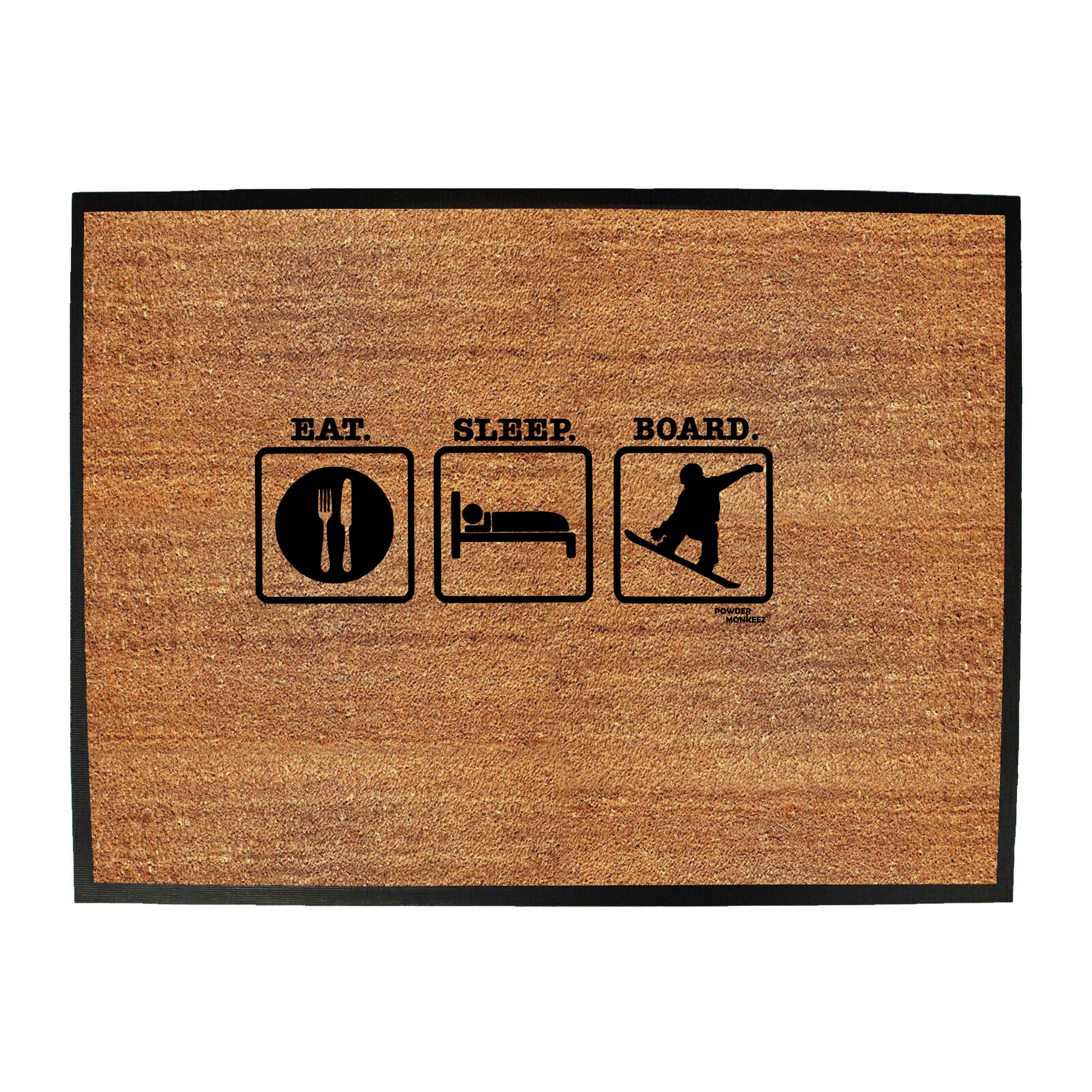 Pm Eat Sleep Board - Funny Novelty Doormat