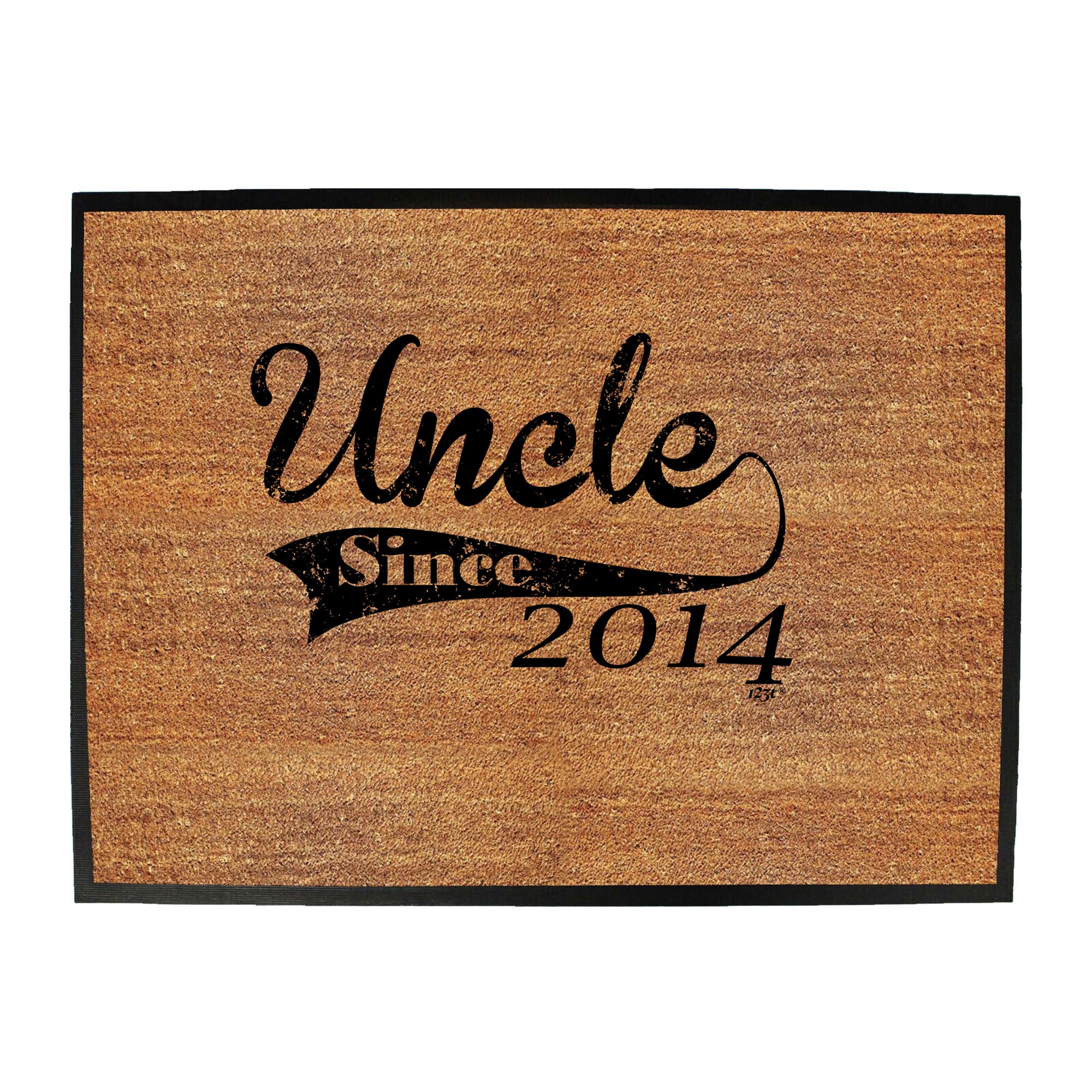 Uncle Since 2014 - Funny Novelty Doormat