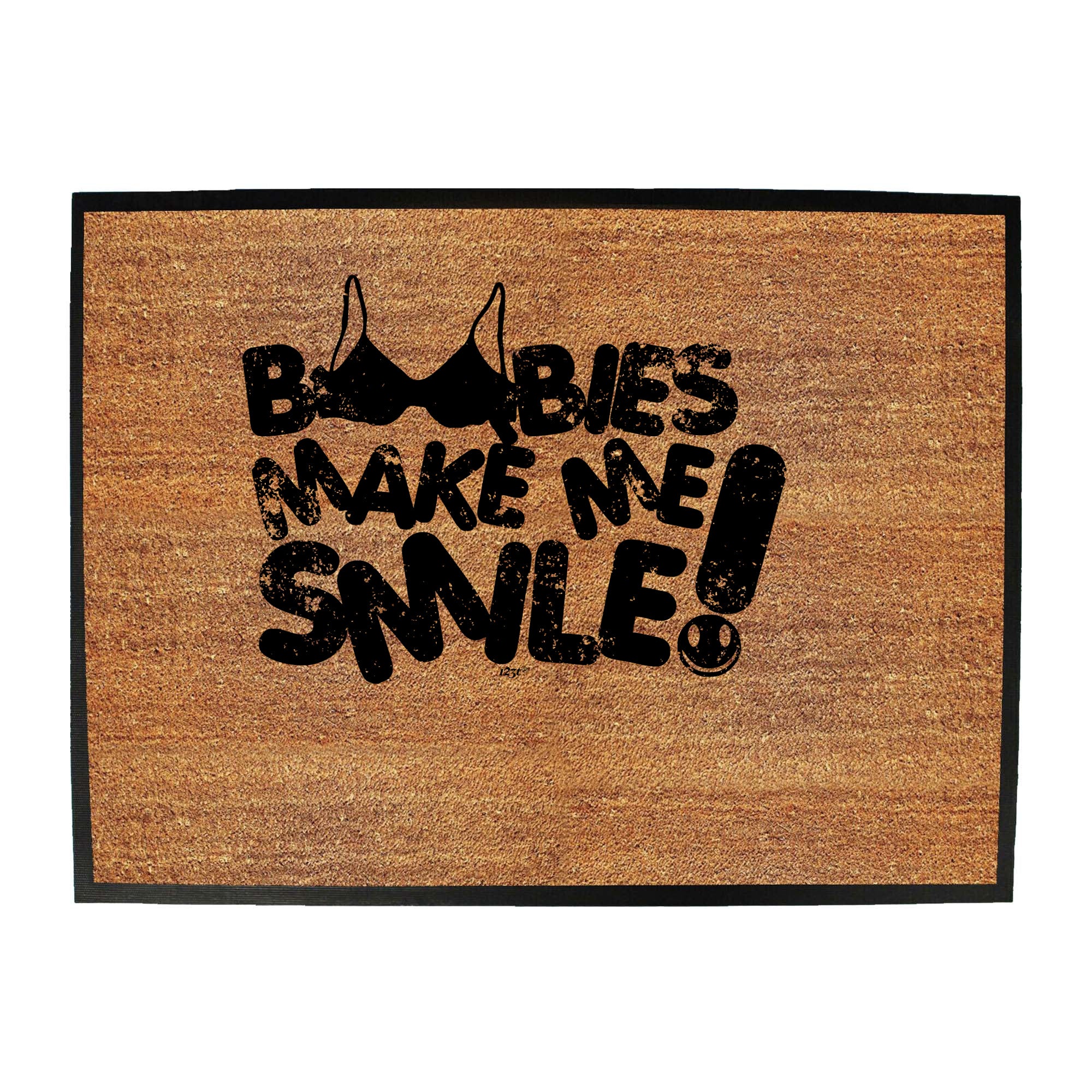 B Bies Make Me Smile - Funny Novelty Doormat