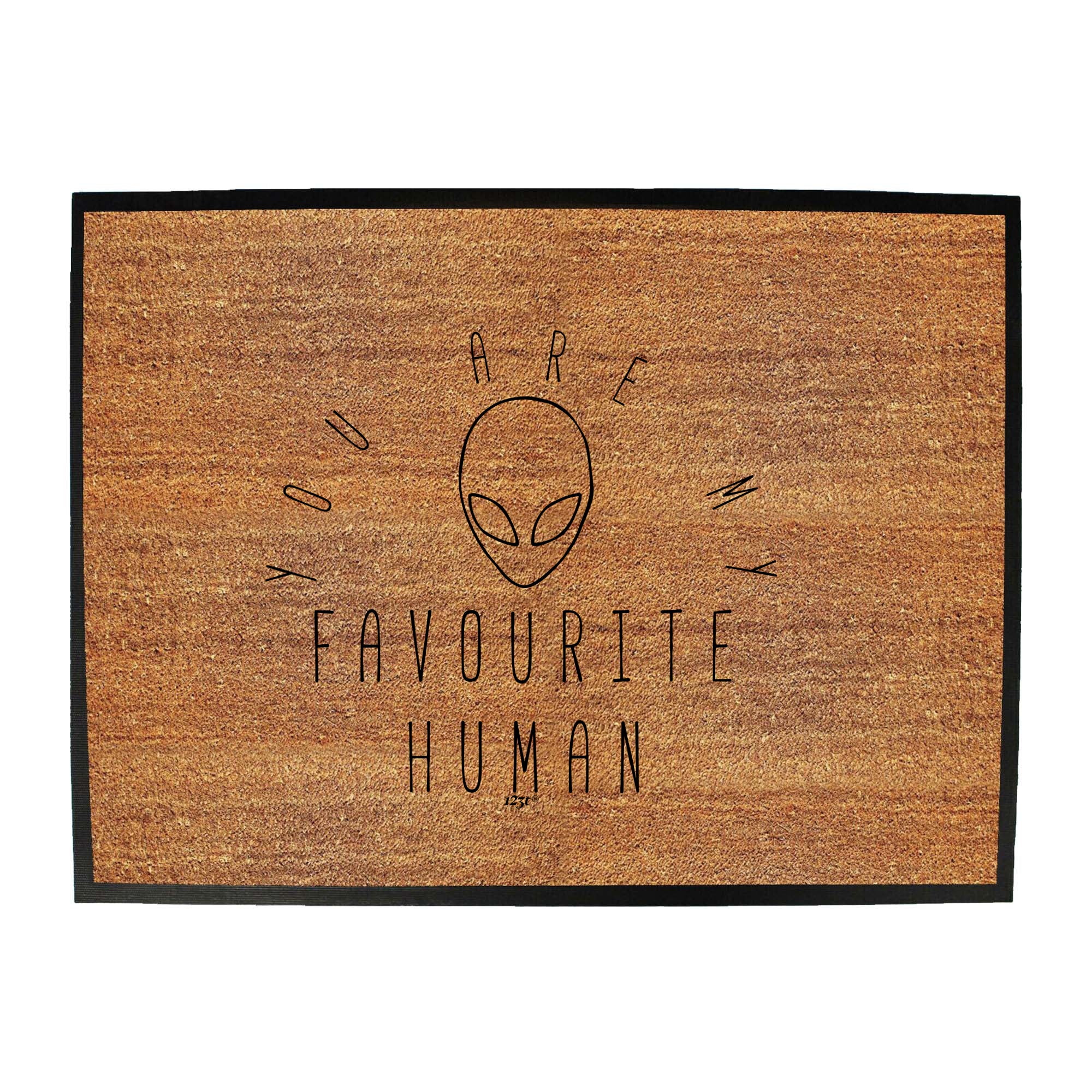 You Are My Favourite Human - Funny Novelty Doormat