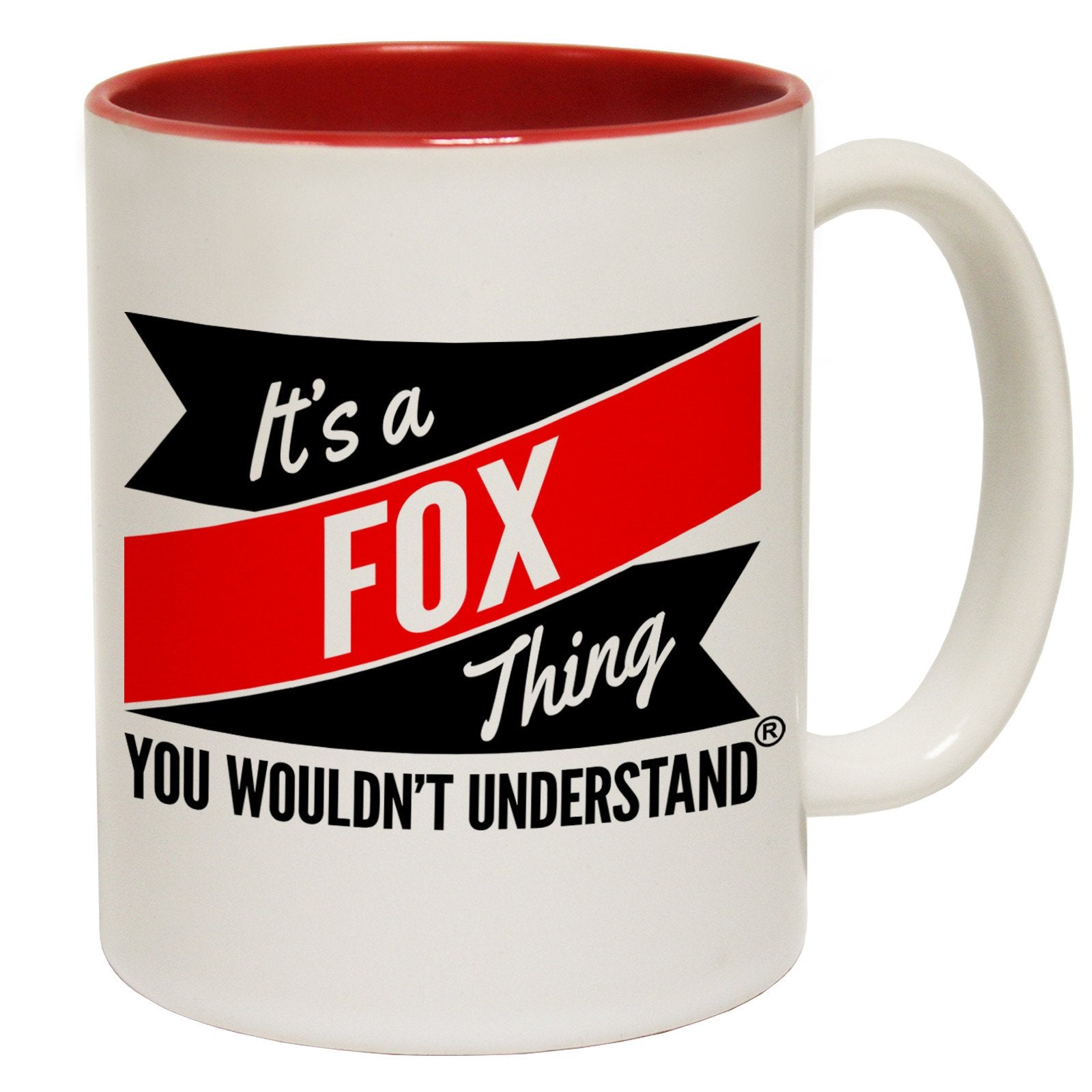 123t New It's A Fox Thing You Wouldn't Understand Funny Mug, 123t Mugs