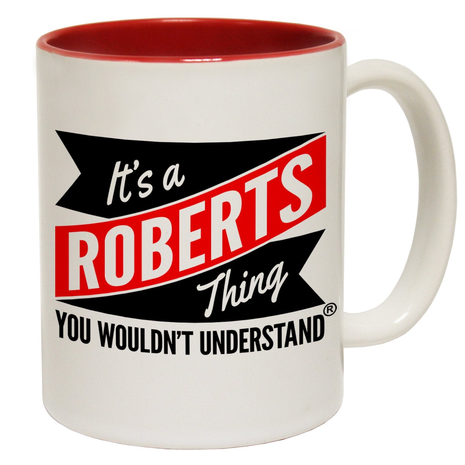 123t New It's A Roberts Thing You Wouldn't Understand Funny Mug, 123t Mugs