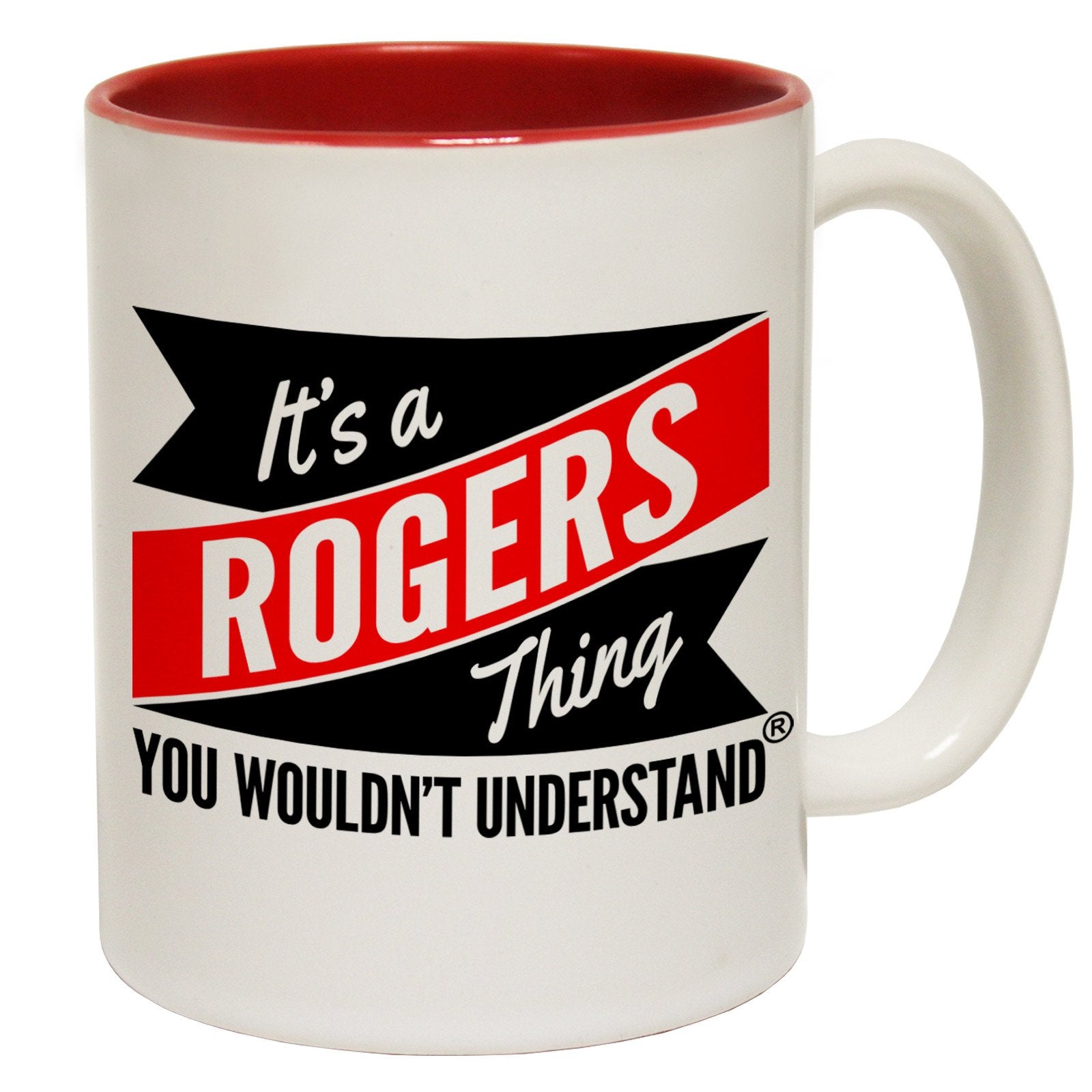 123t New It's A Rogers Thing You Wouldn't Understand Funny Mug, 123t Mugs