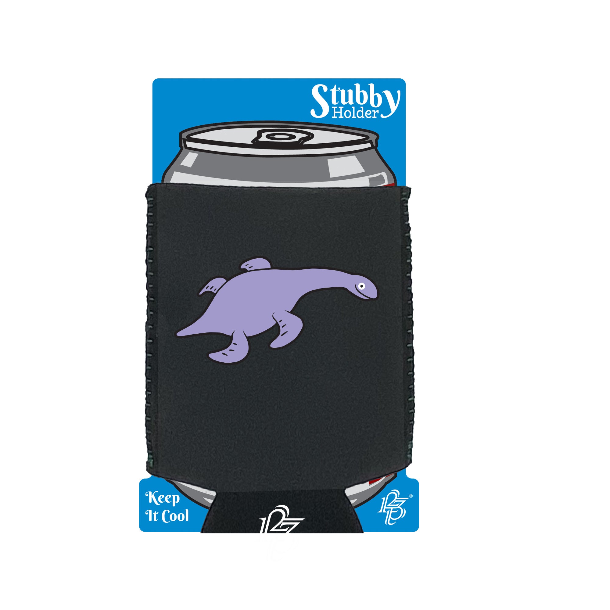 Dinosaur Rhomaleosaurus Ani Mates - Funny Stubby Holder With Base