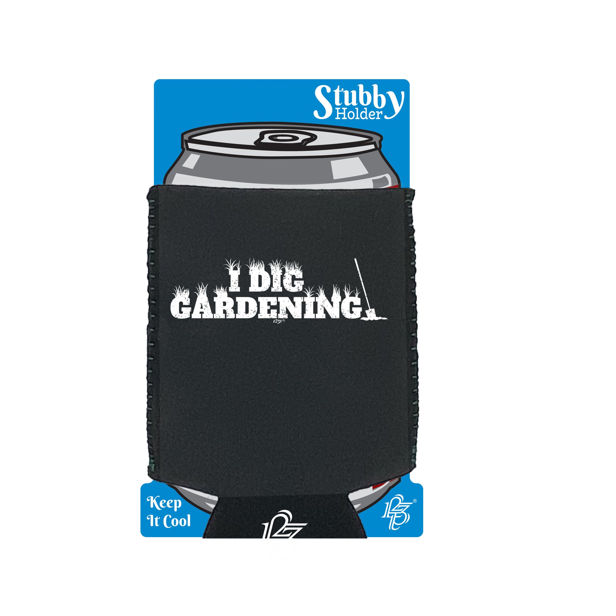 Dig Gardening - Funny Stubby Holder With Base