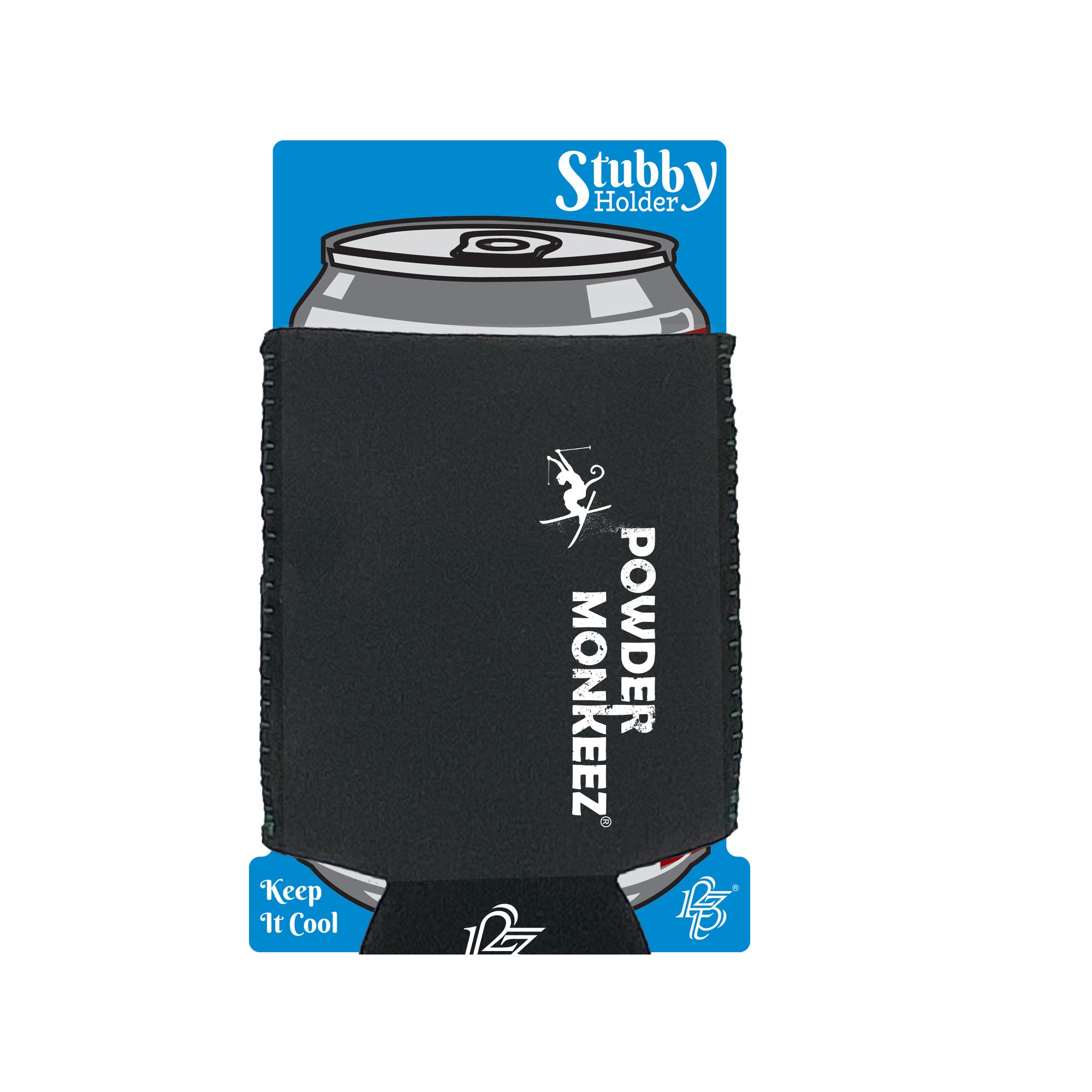 Pm Vertical Logo - Funny Stubby Holder With Base