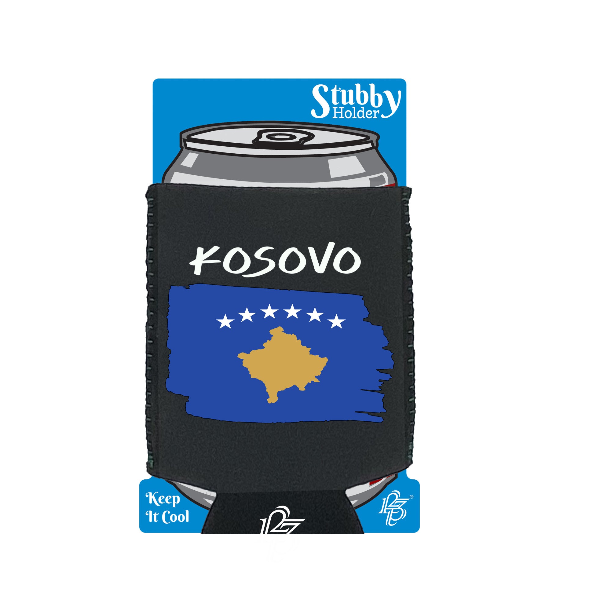 Kosovo - Funny Stubby Holder With Base