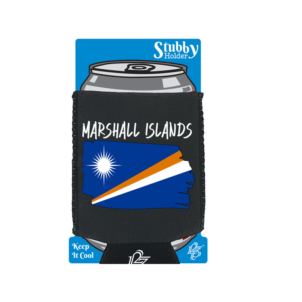 Marshall Islands - Funny Stubby Holder With Base