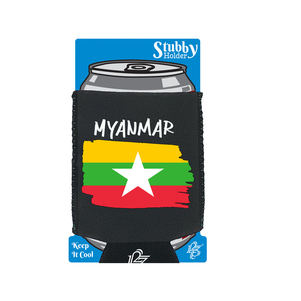 Myanmar - Funny Stubby Holder With Base