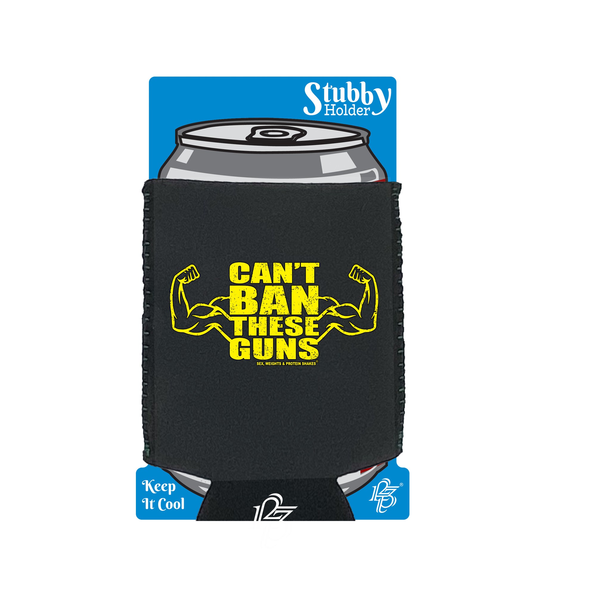 Swps Cant Ban These Guns - Funny Stubby Holder With Base