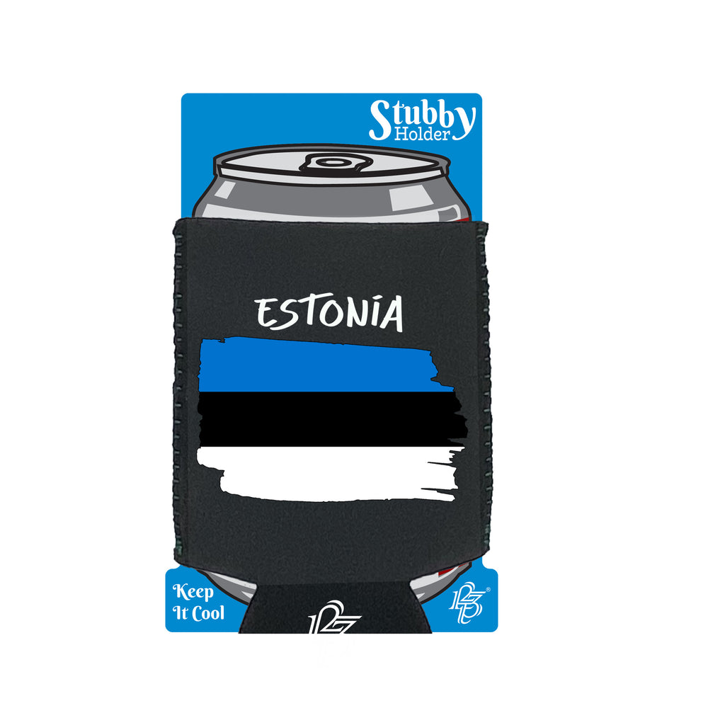 Estonia - Funny Stubby Holder With Base
