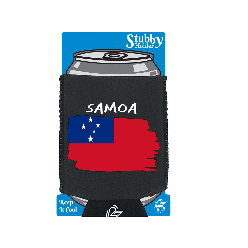 Samoa - Funny Stubby Holder With Base