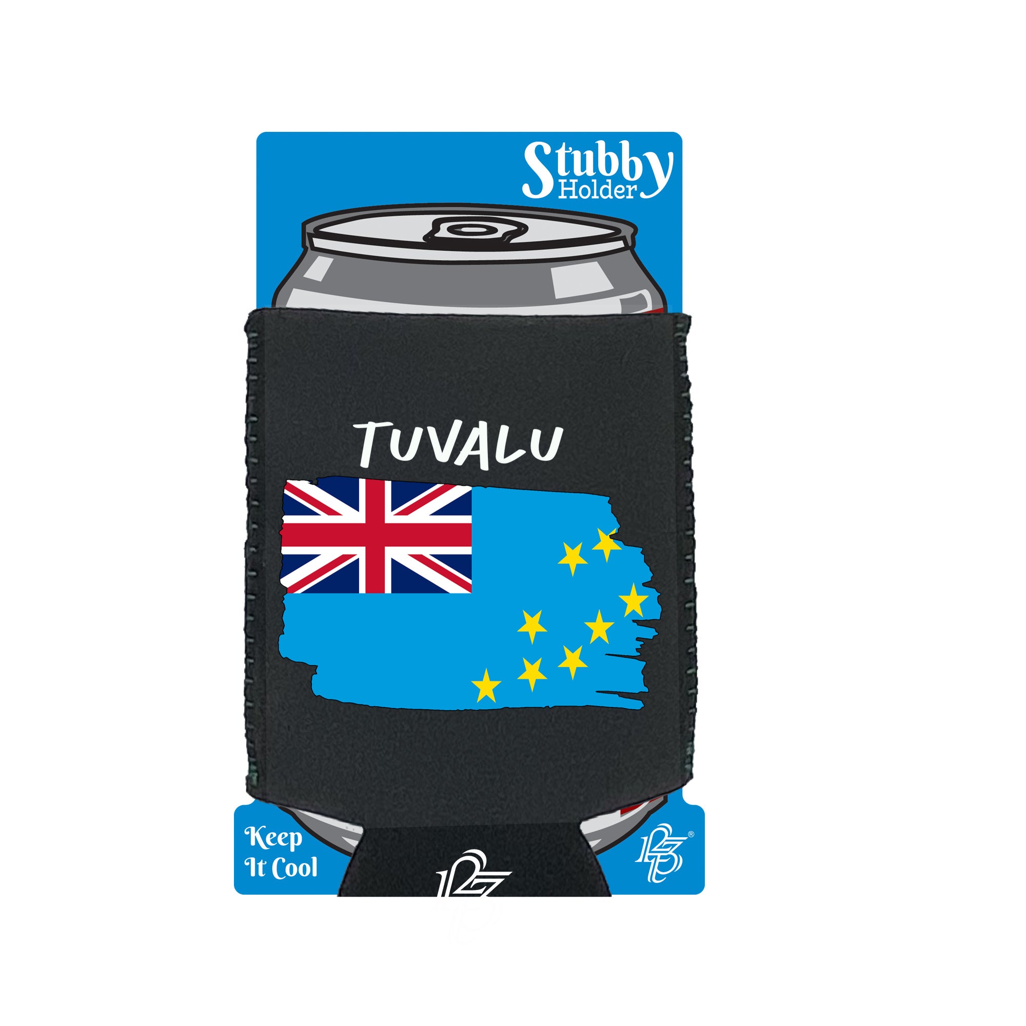 Tuvalu - Funny Stubby Holder With Base