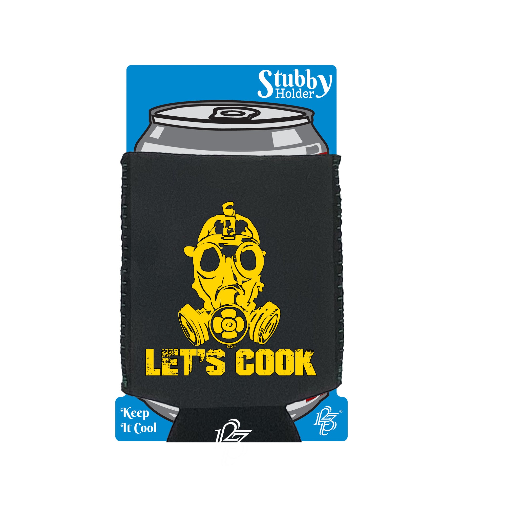 Lets Cook Chef - Funny Stubby Holder With Base