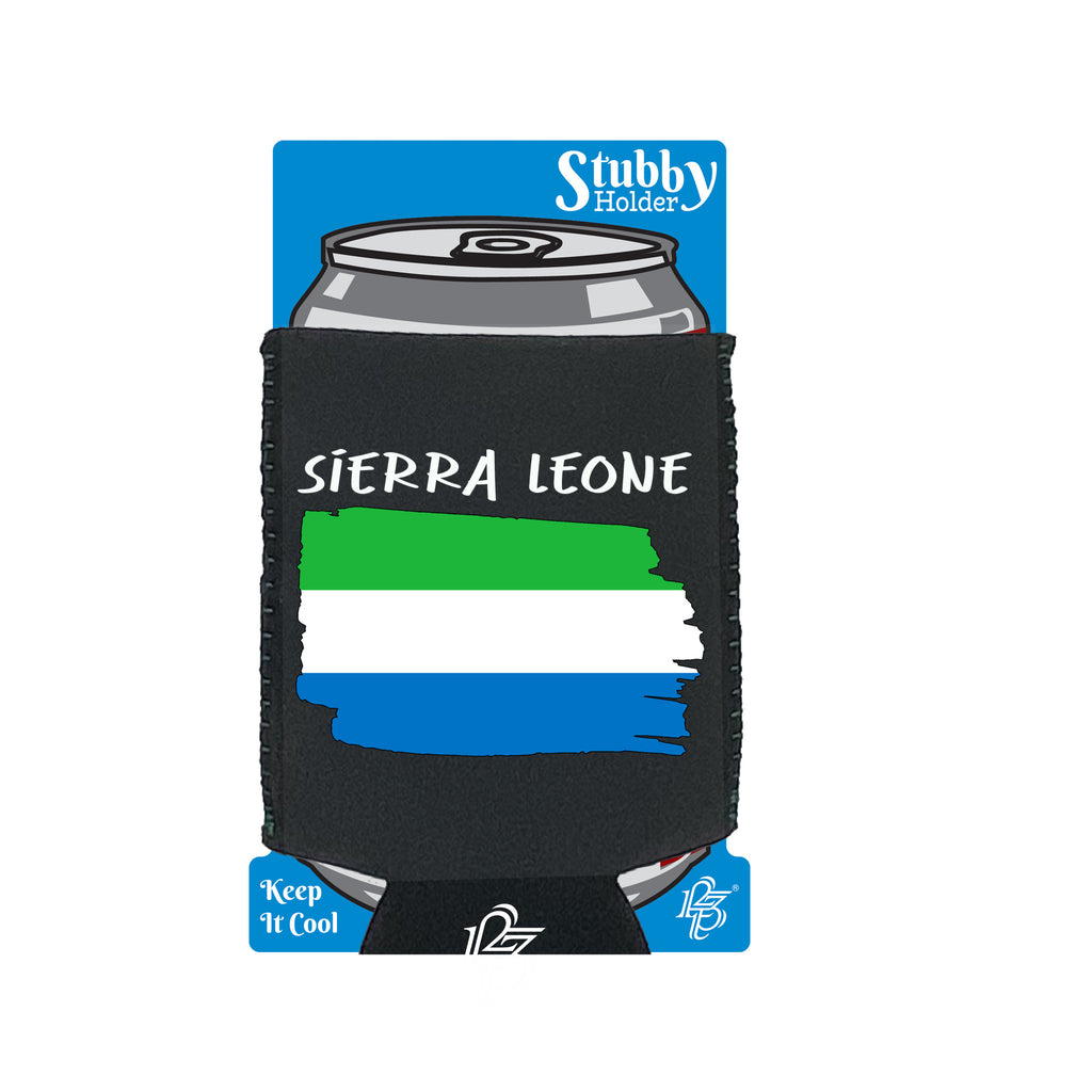 Sierra Leone - Funny Stubby Holder With Base