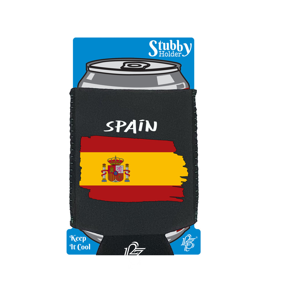 Spain - Funny Stubby Holder With Base