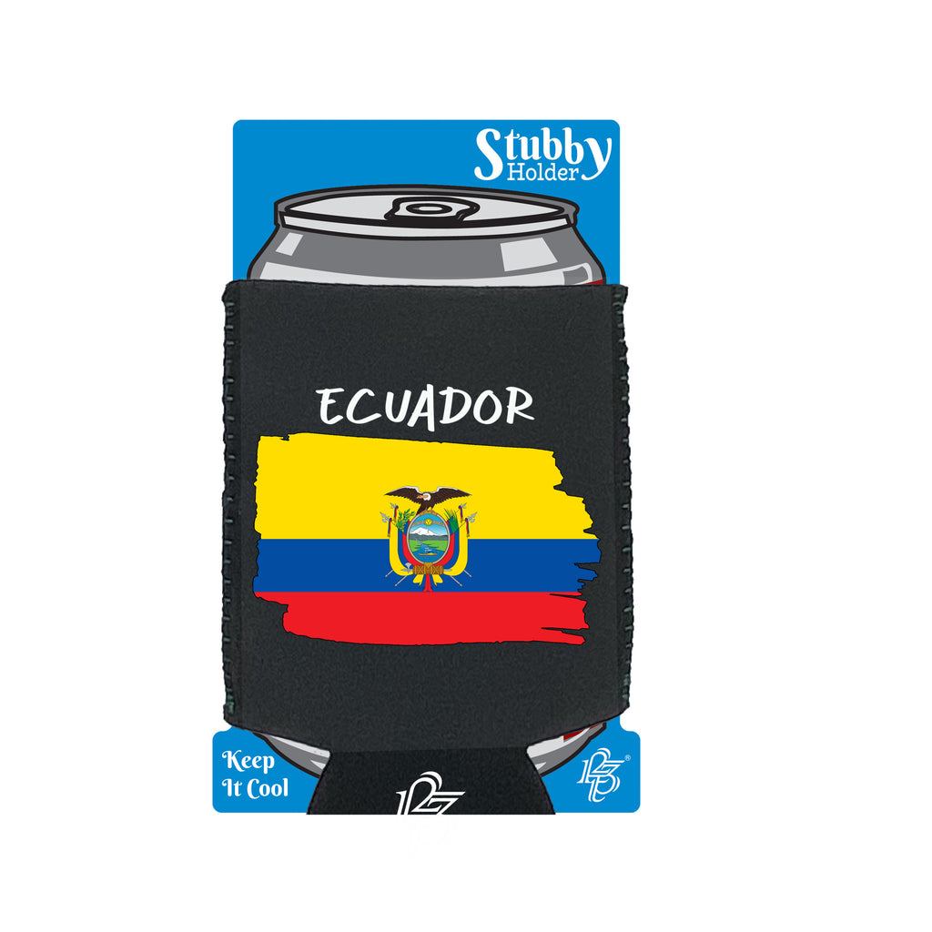 Ecuador - Funny Stubby Holder With Base