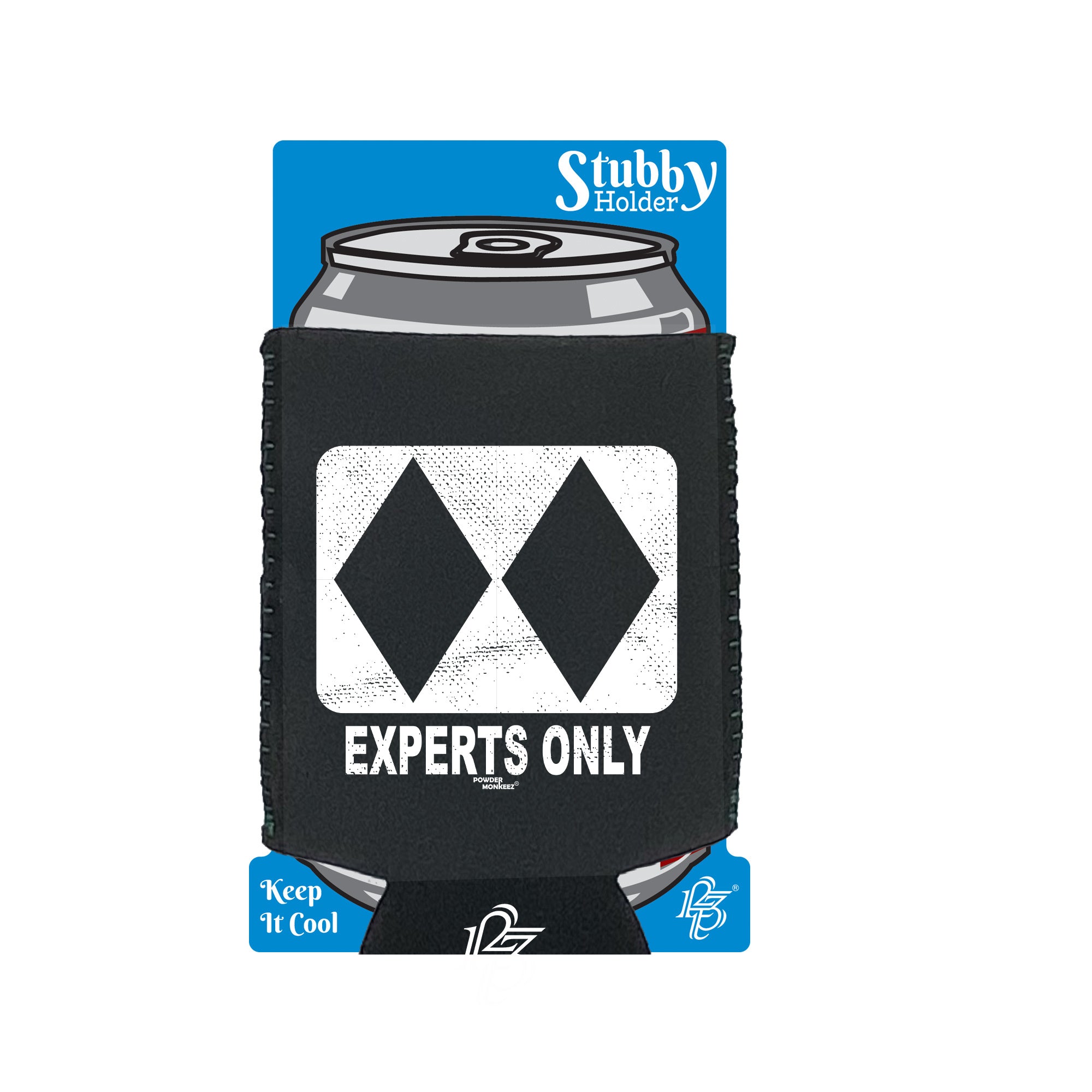 Pm Experts Only - Funny Stubby Holder With Base