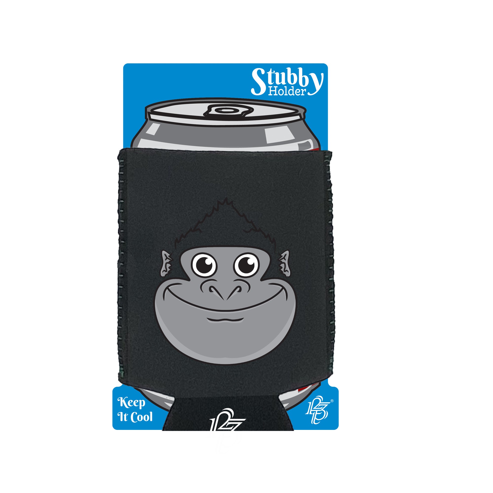 Gorrila Ani Mates - Funny Stubby Holder With Base