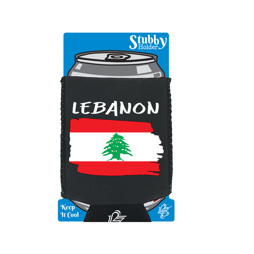 Lebanon - Funny Stubby Holder With Base