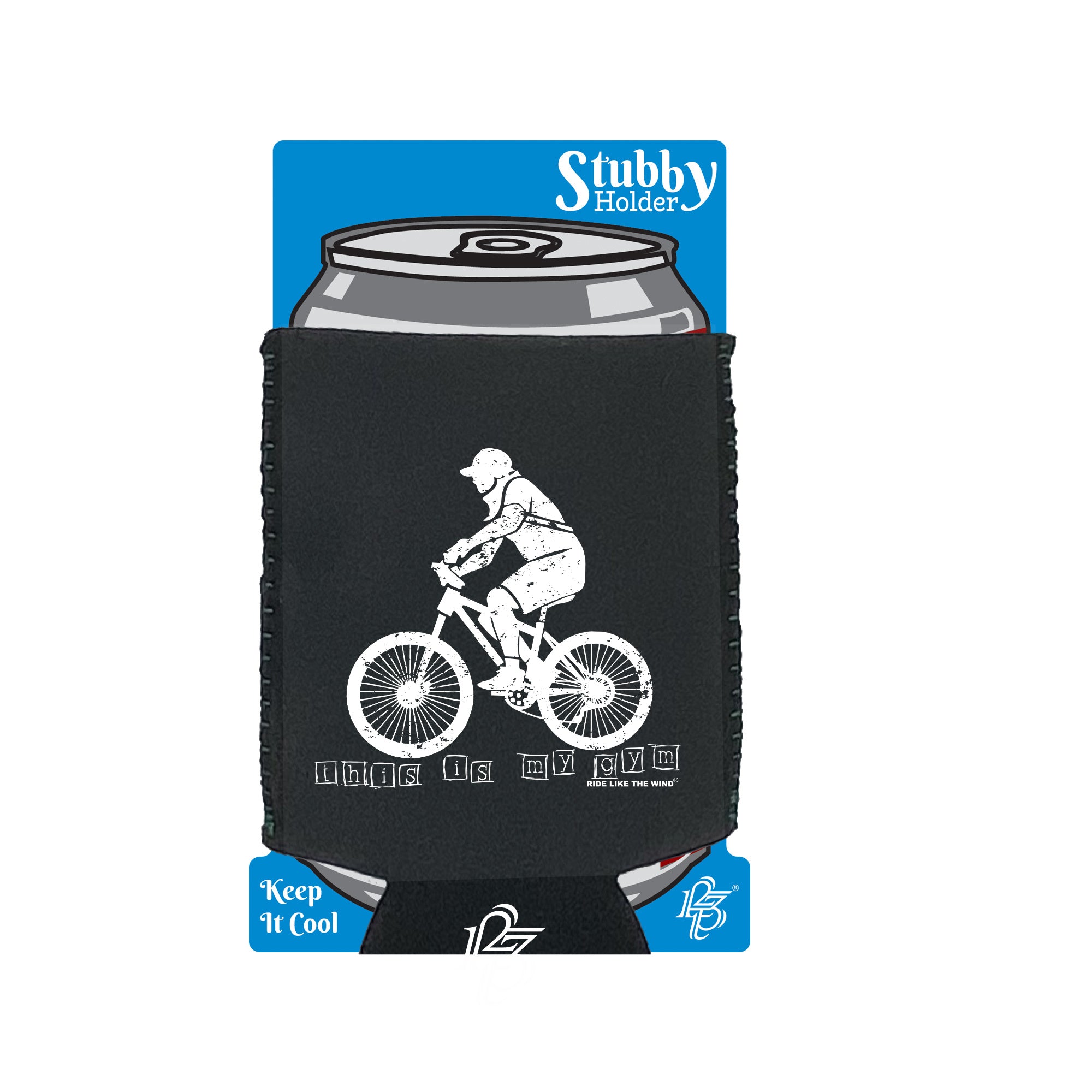 Rltw This Is My Gym - Funny Stubby Holder With Base