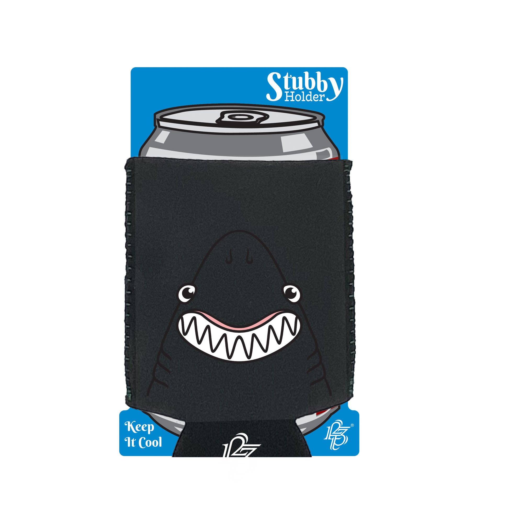 Shark Ani Mates - Funny Stubby Holder With Base
