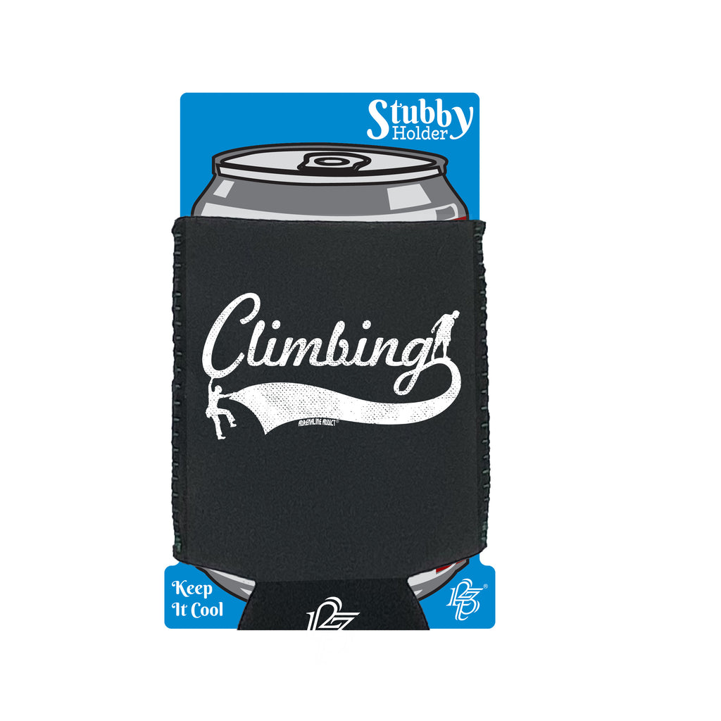 Aa Climbing - Funny Stubby Holder With Base