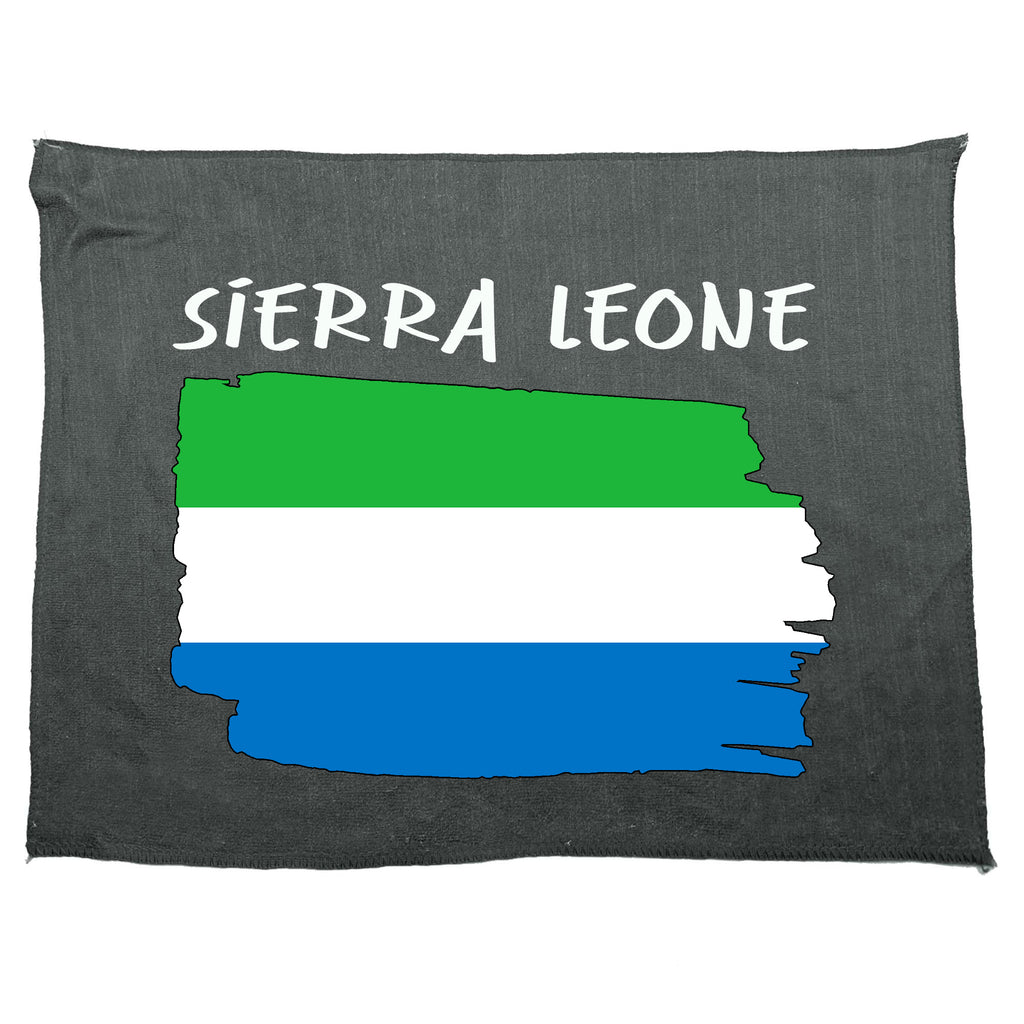 Sierra Leone - Funny Gym Sports Towel