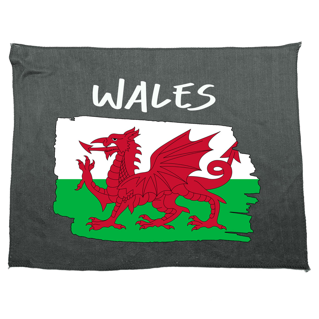 Wales - Funny Gym Sports Towel