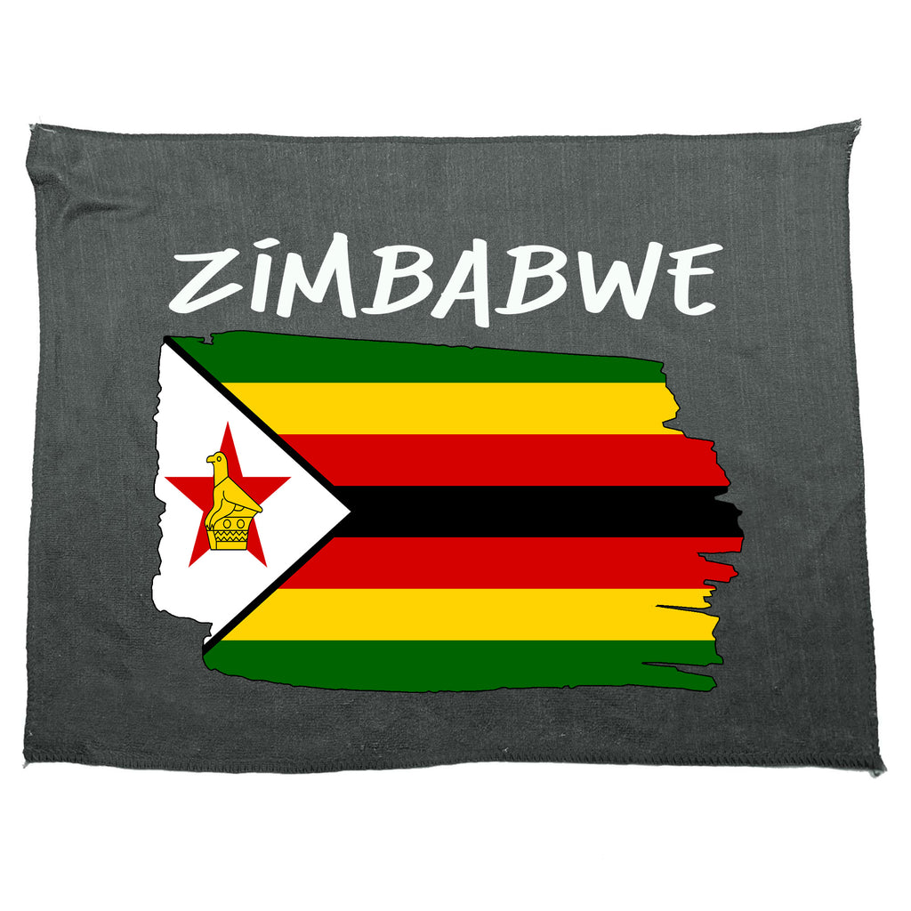 Zimbabwe - Funny Gym Sports Towel