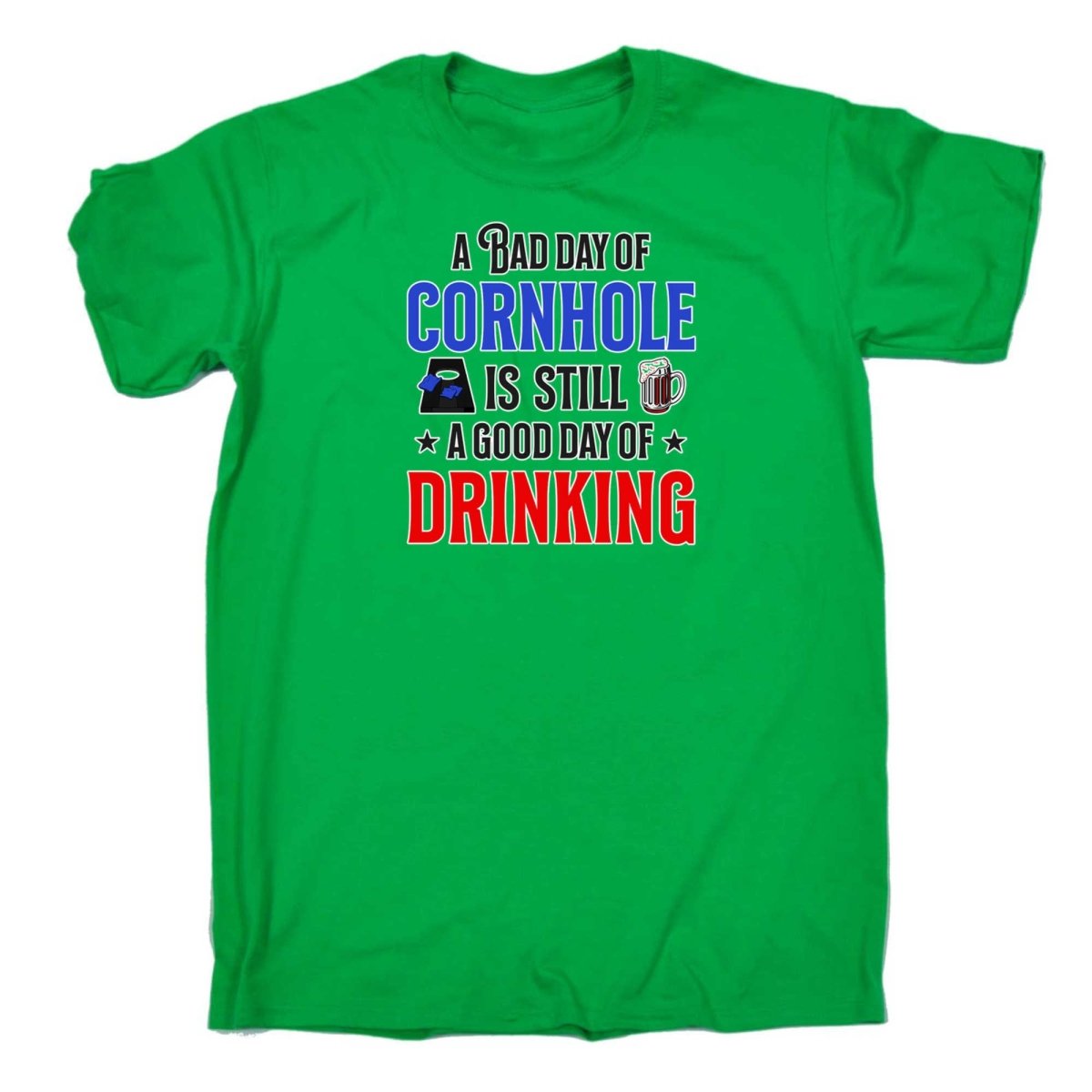 A Bad Day Of Cornhole Is Still A Good Day Of Drinking - Mens Funny T-Shirt Tshirts - 123t Australia | Funny T-Shirts Mugs Novelty Gifts