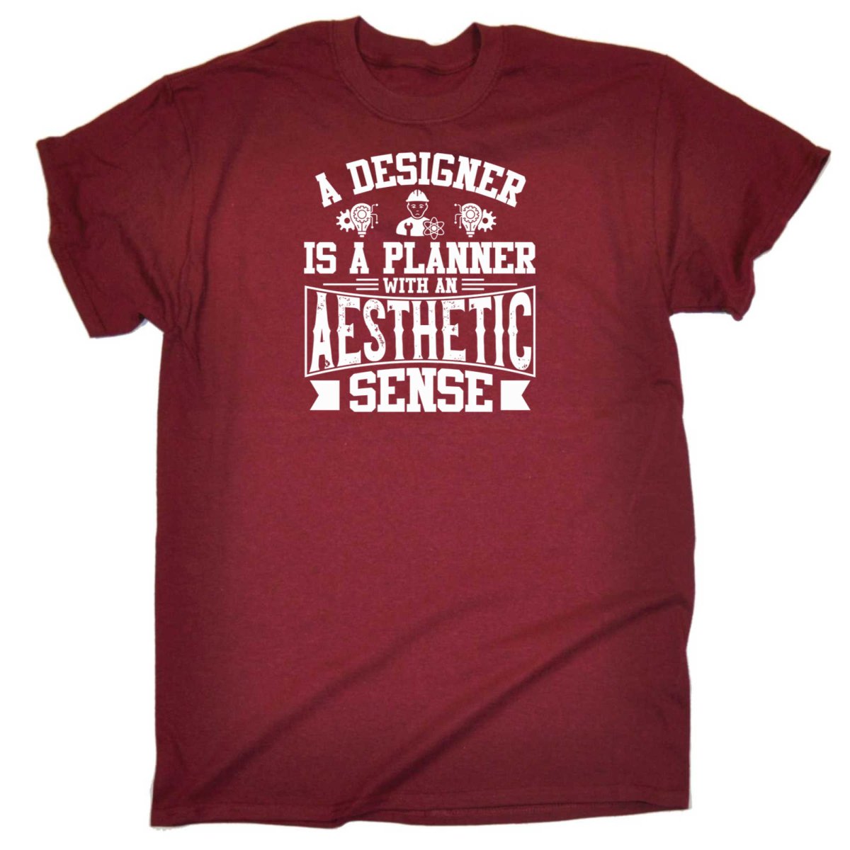 A Designer Is A Planner With An Aesthetic - Mens Funny T-Shirt Tshirts - 123t Australia | Funny T-Shirts Mugs Novelty Gifts