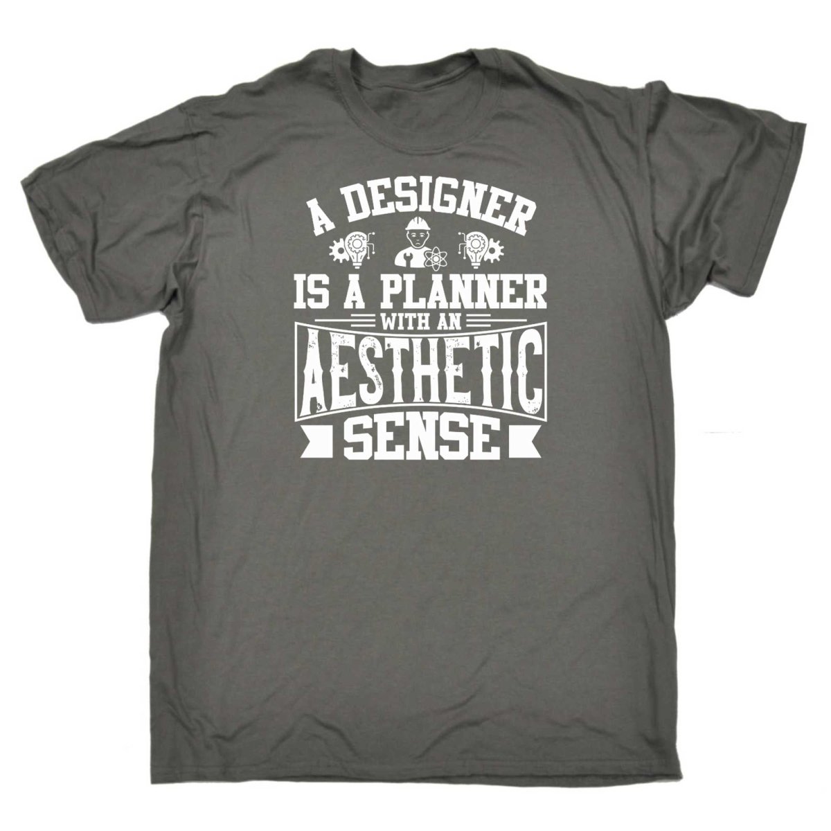 A Designer Is A Planner With An Aesthetic - Mens Funny T-Shirt Tshirts - 123t Australia | Funny T-Shirts Mugs Novelty Gifts