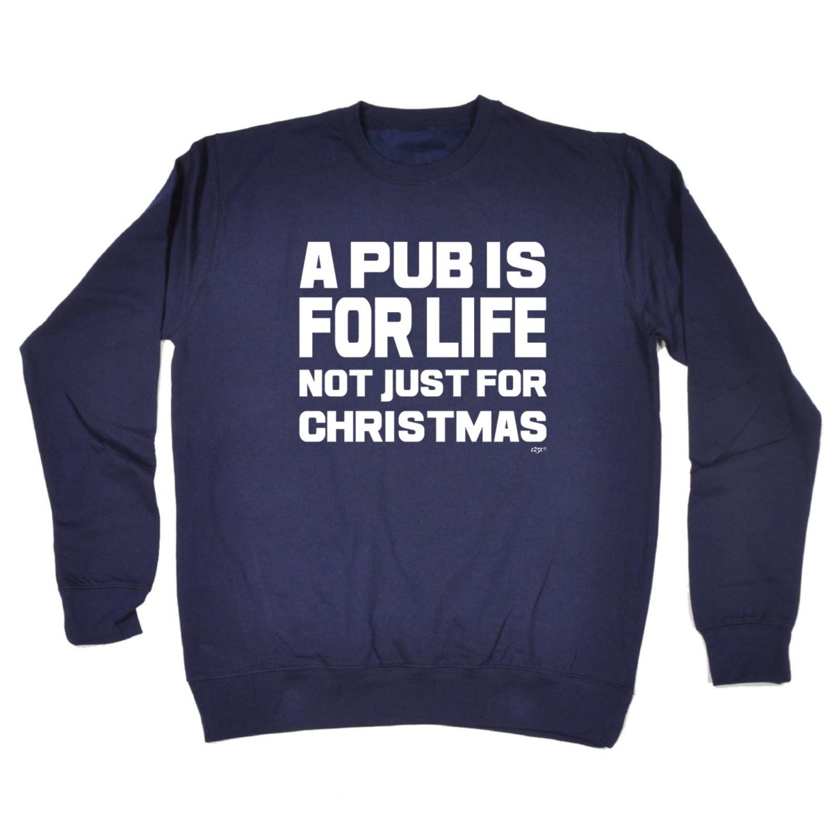 A Pub Is For Life Not Just For Christmas - Funny Novelty Sweatshirt - 123t Australia | Funny T-Shirts Mugs Novelty Gifts