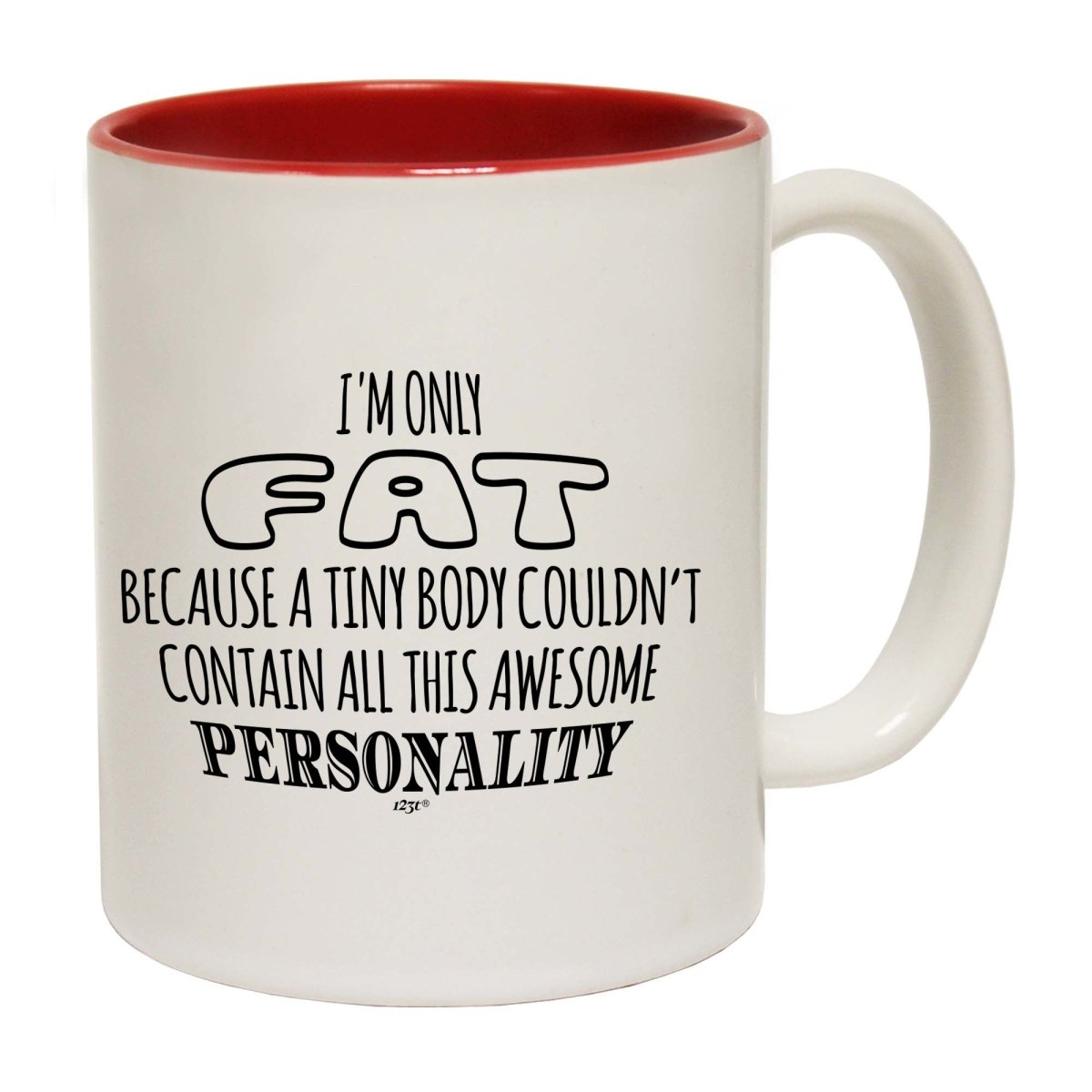 A Tiny Body Couldnt Contain Mug Cup - 123t Australia | Funny T-Shirts Mugs Novelty Gifts