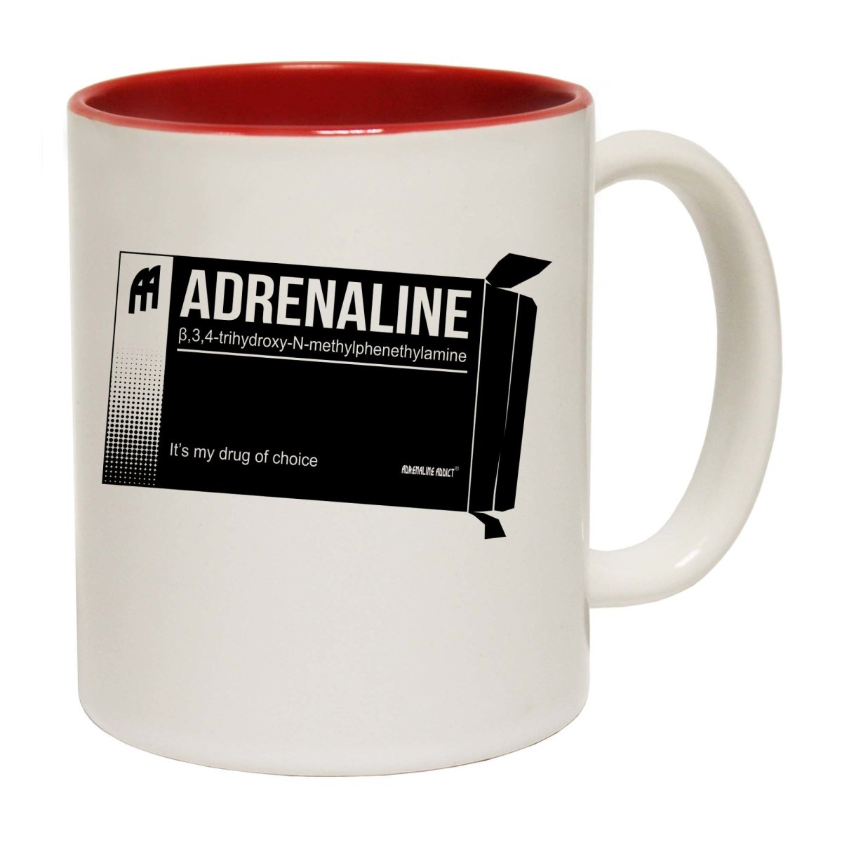 Aa Adrenaline Drug Pack Mug Cup - 123t Australia | Funny T-Shirts Mugs Novelty Gifts